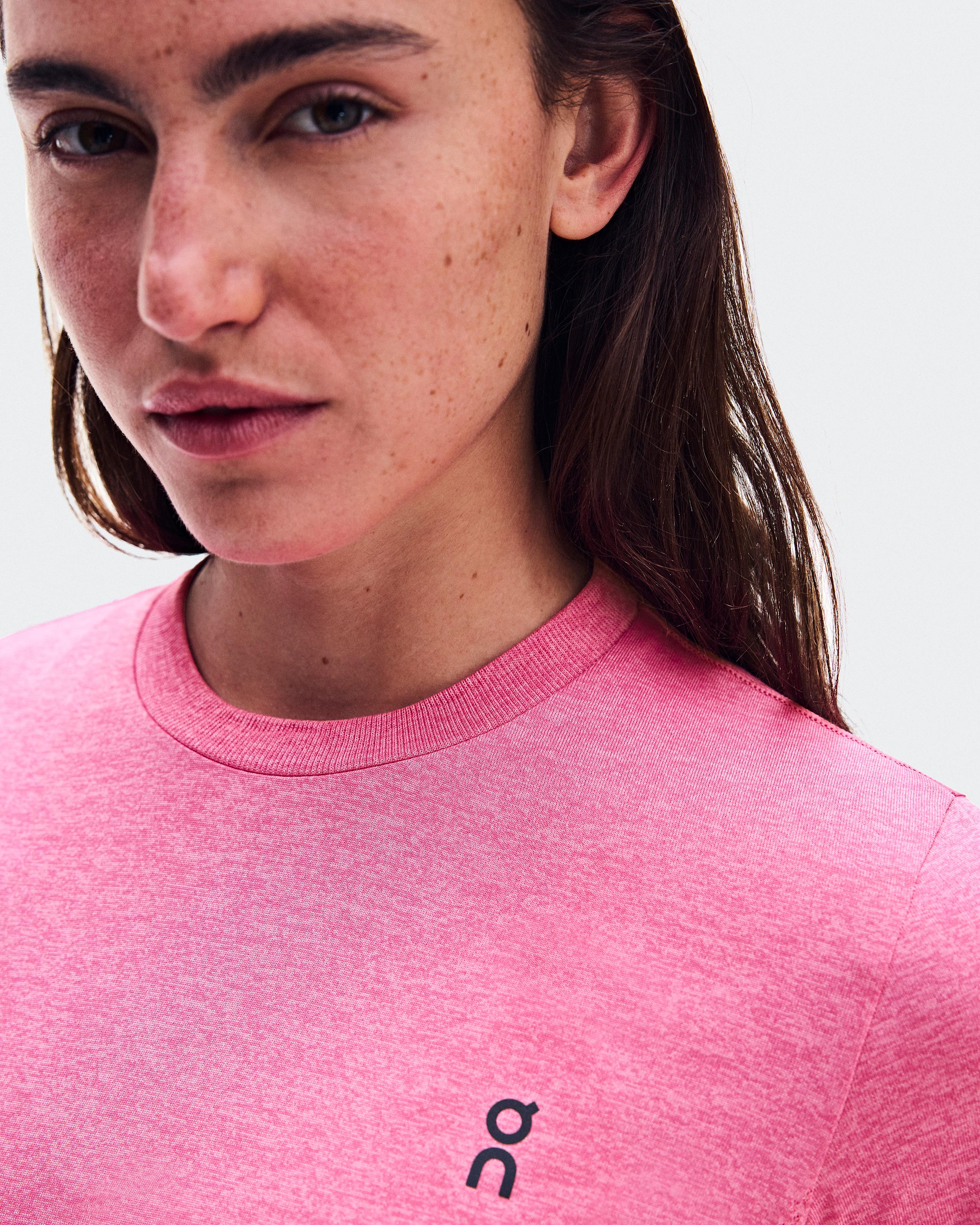 Женская футболка On Train Flex-T, Bubblegum Heather — фото 4
