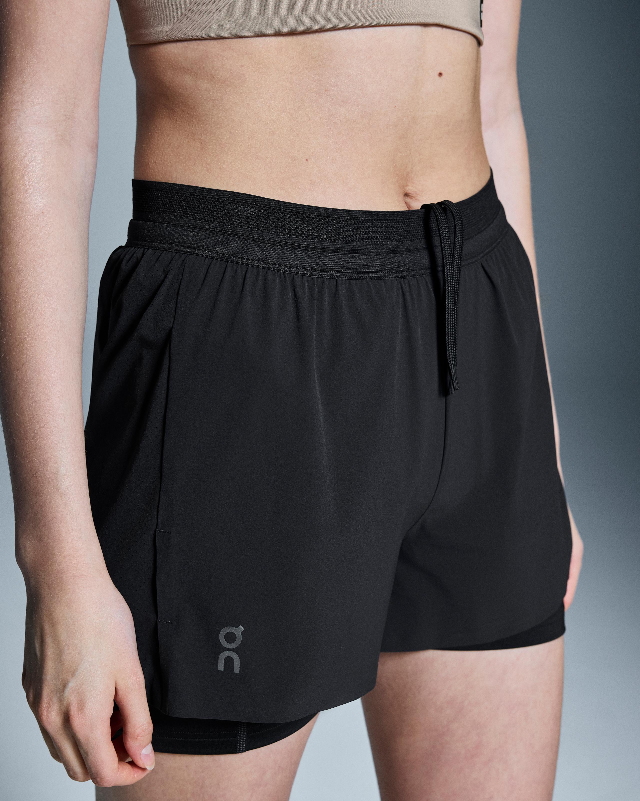 Женские шорты 3" Performance 2/1 Shorts, цвет чёрный (Black) — фото 4