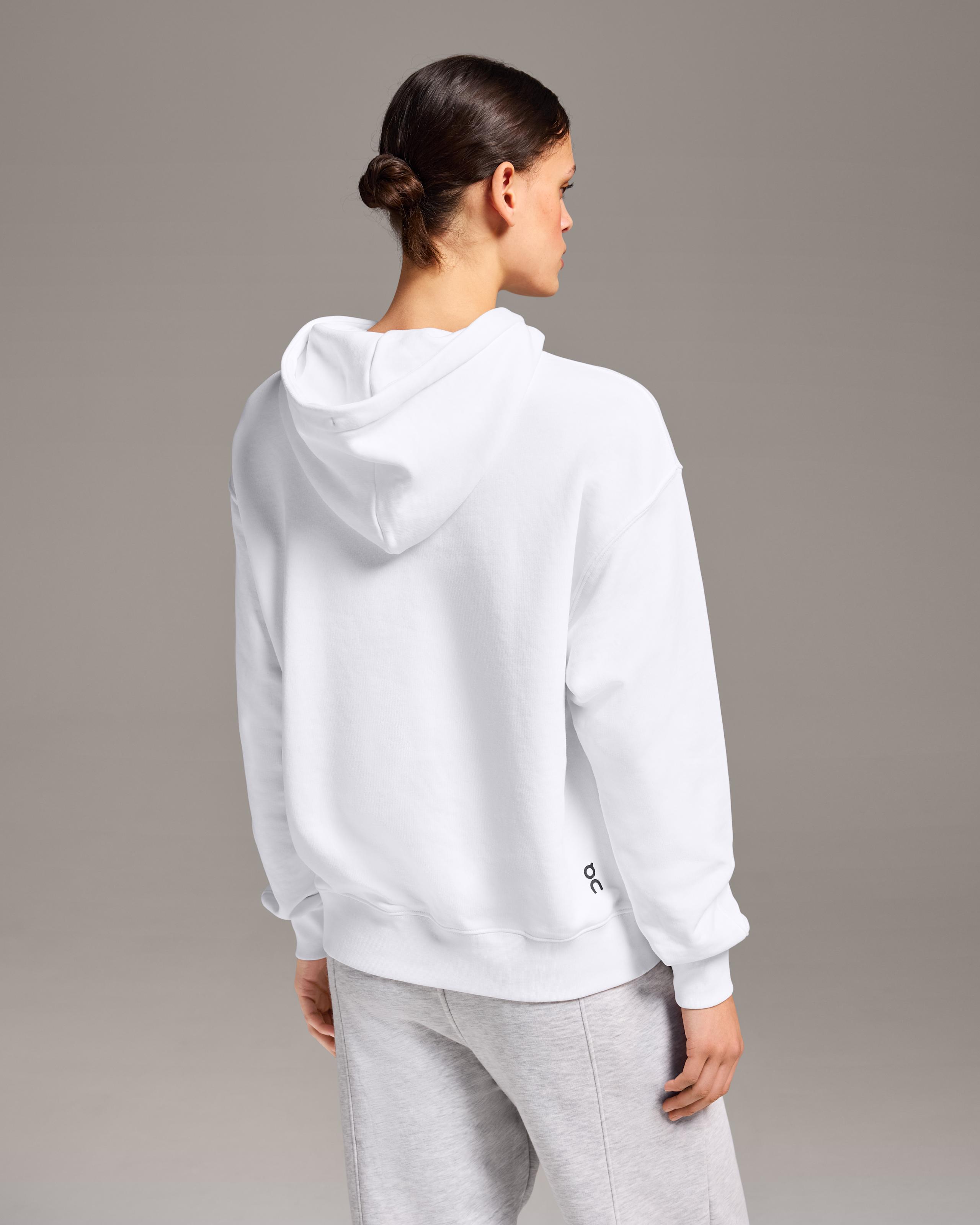 Женская толстовка On Club Hoodie, белая — фото 3