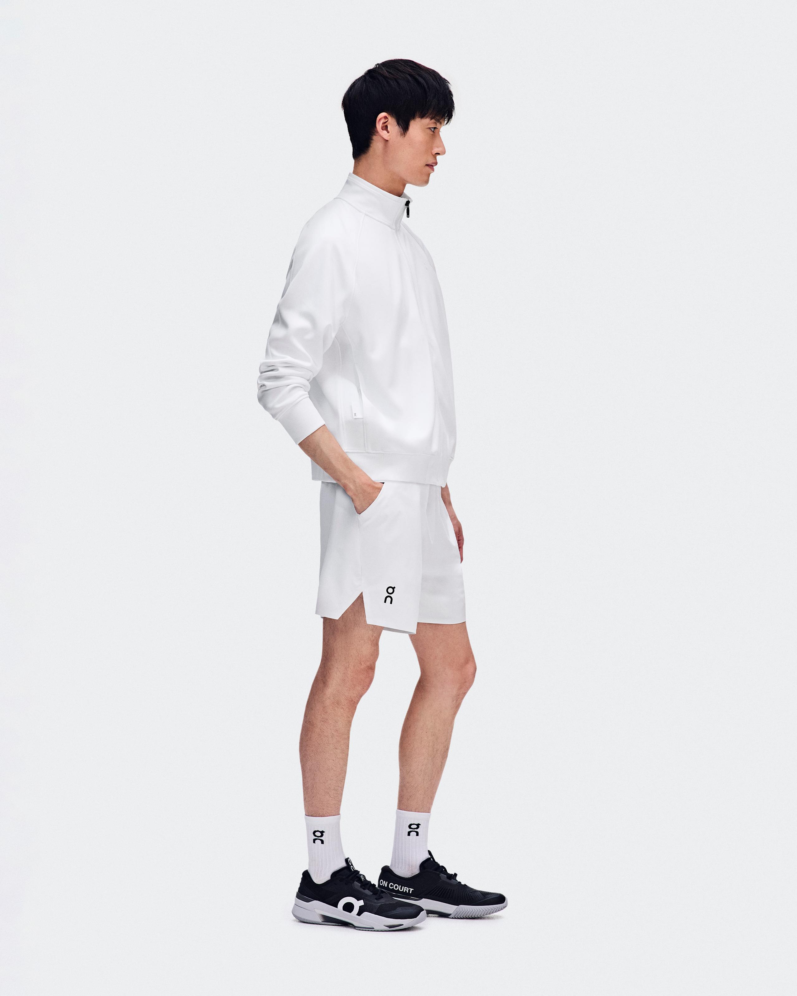 Мужская куртка On Courtside Full Zip LDN, White — фото 5