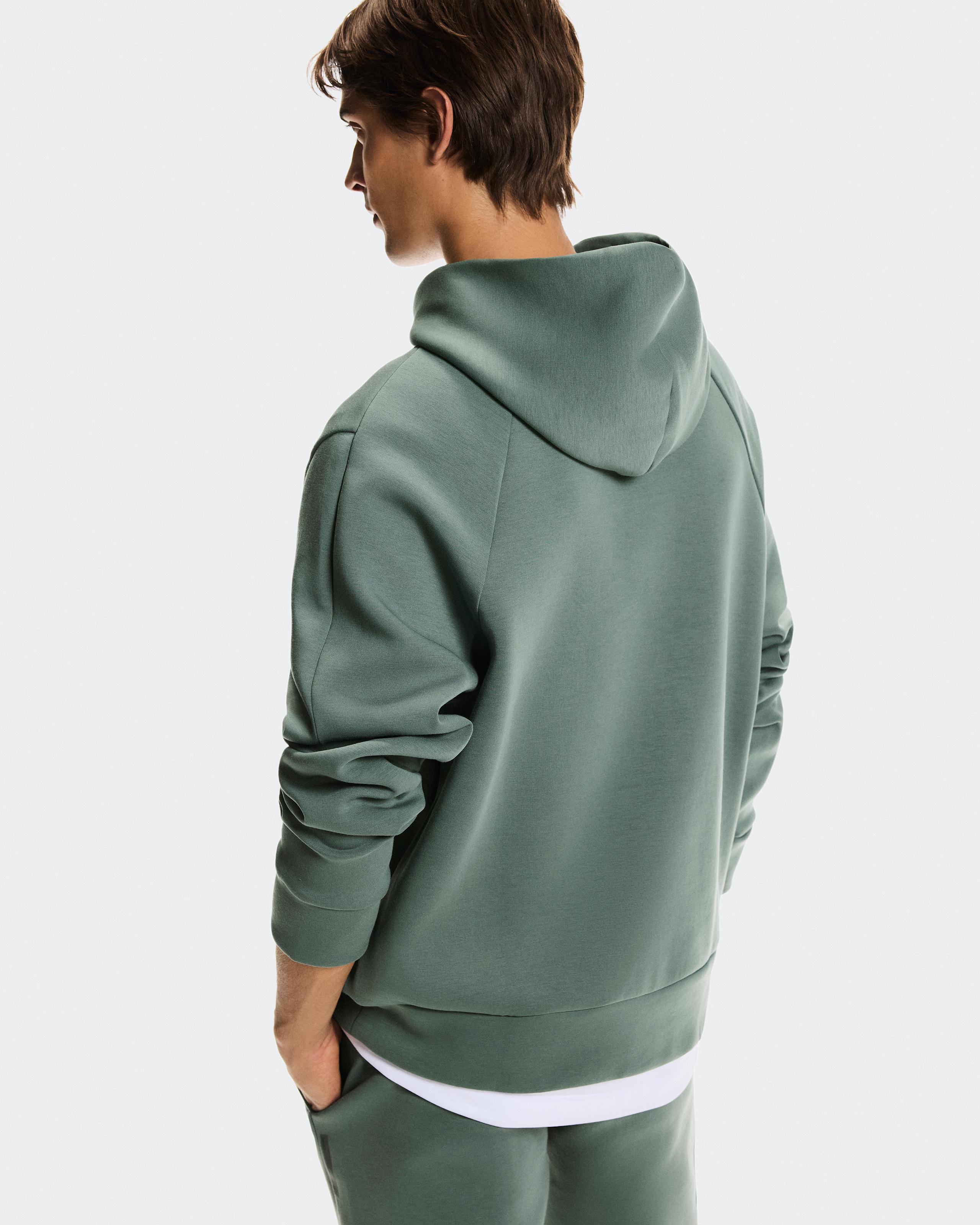 Мужское худи On Focus Tech Hoodie, Olive — фото 6