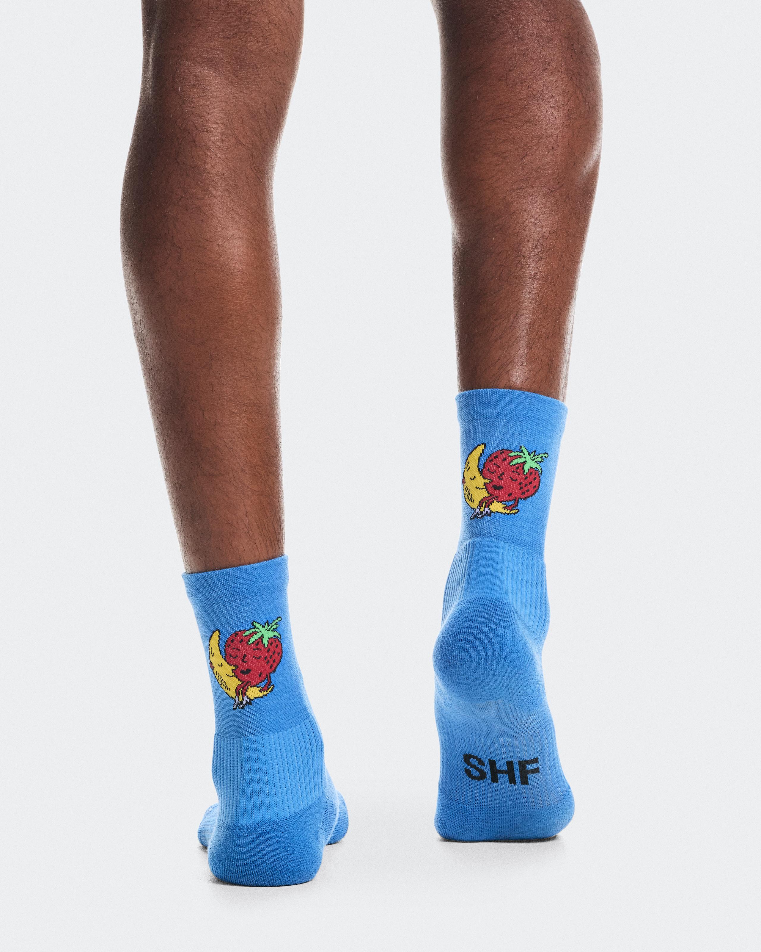 Носки Merino Sock SHF, ультрамариновые — фото 3