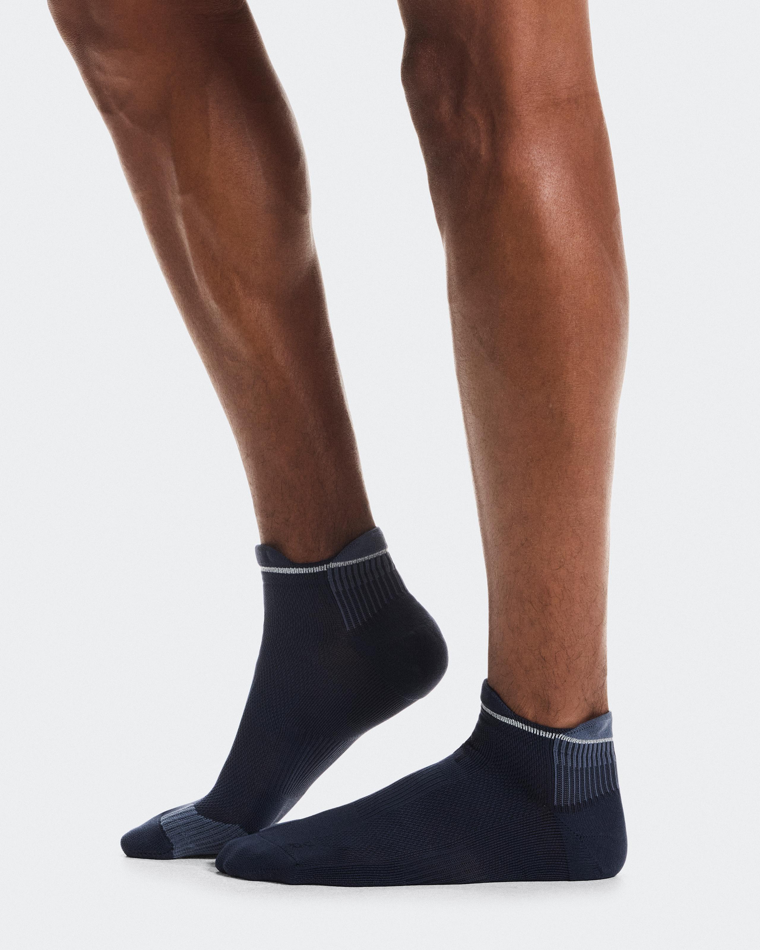 Носки Performance Run Sock Low тёмно-синий — фото 2