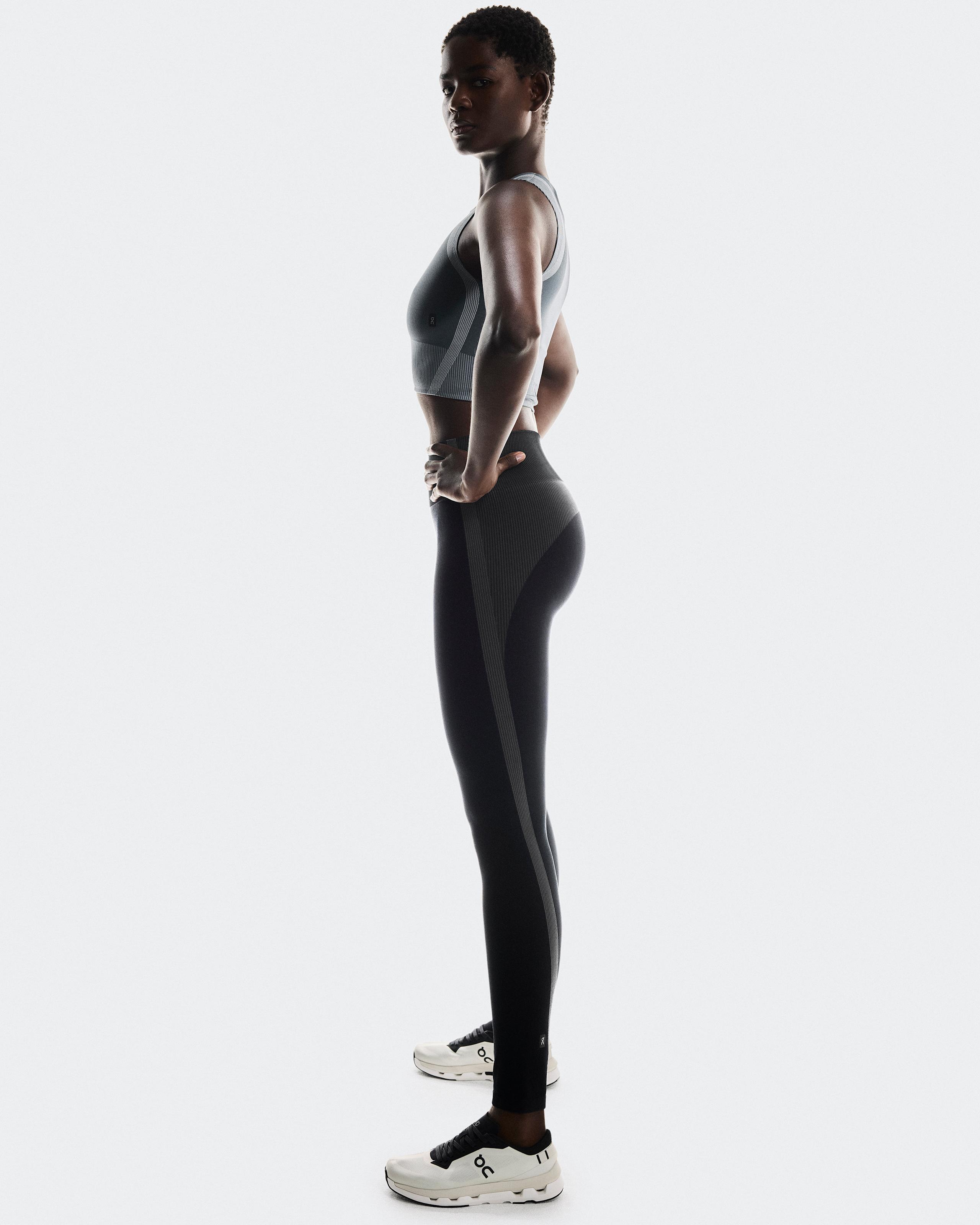 Женские тайтсы On Studio Knit Tights, Black / Eclipse — фото 7