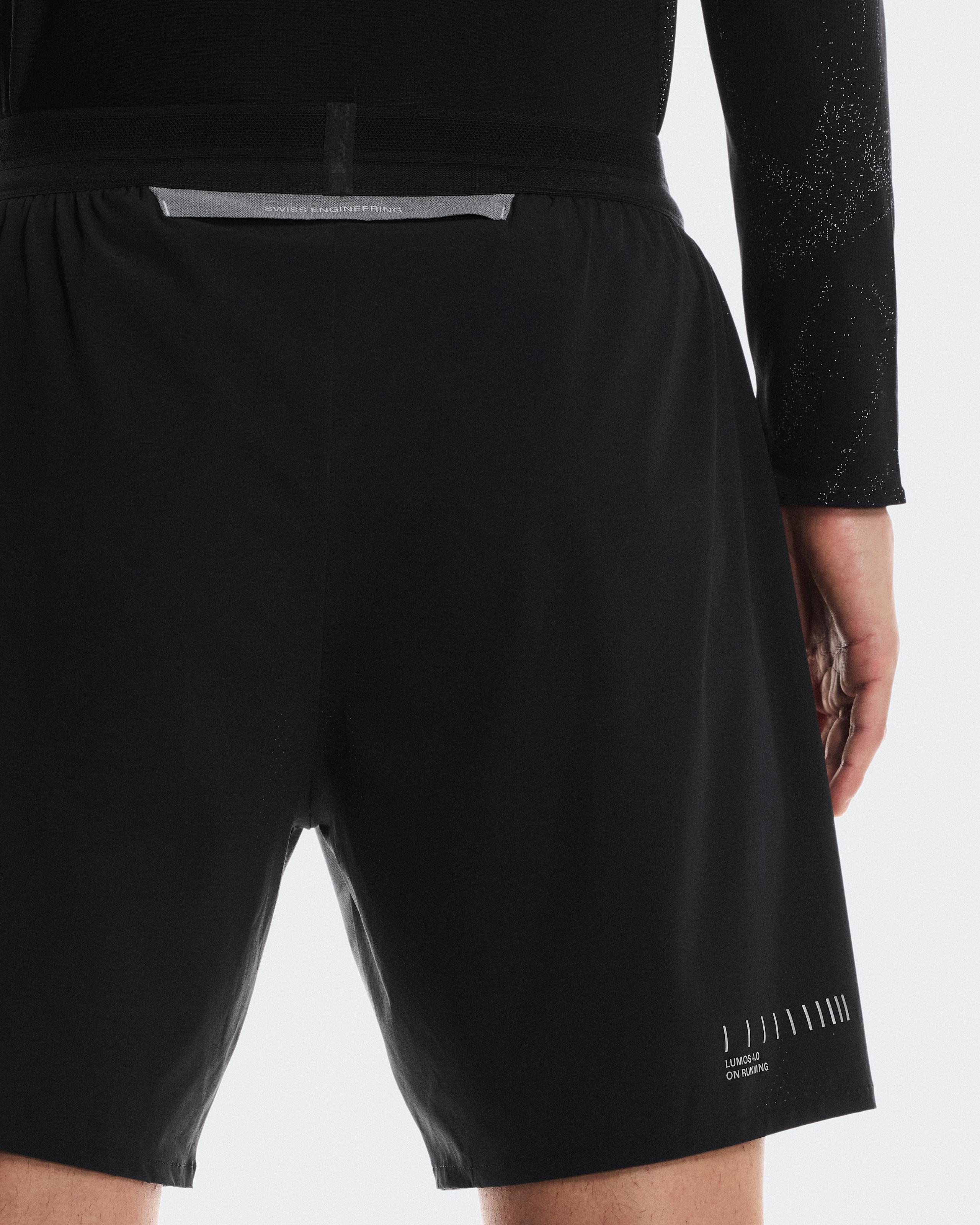 Мужские шорты On Performance Shorts Lumos, Eclipse / Black — фото 5