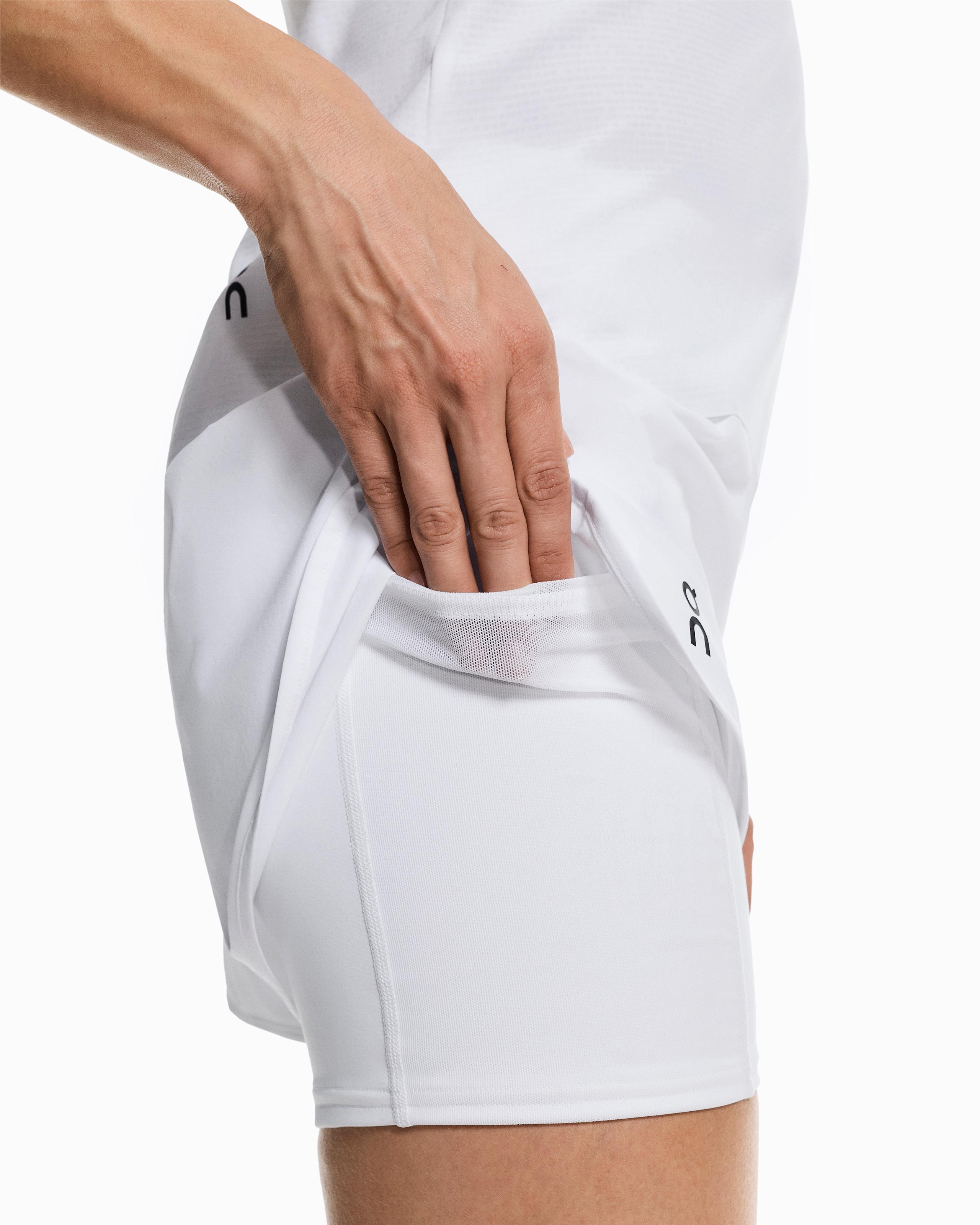 Женские шорты 3" Court Shorts 2-in-1, цвет белый (White) — фото 8