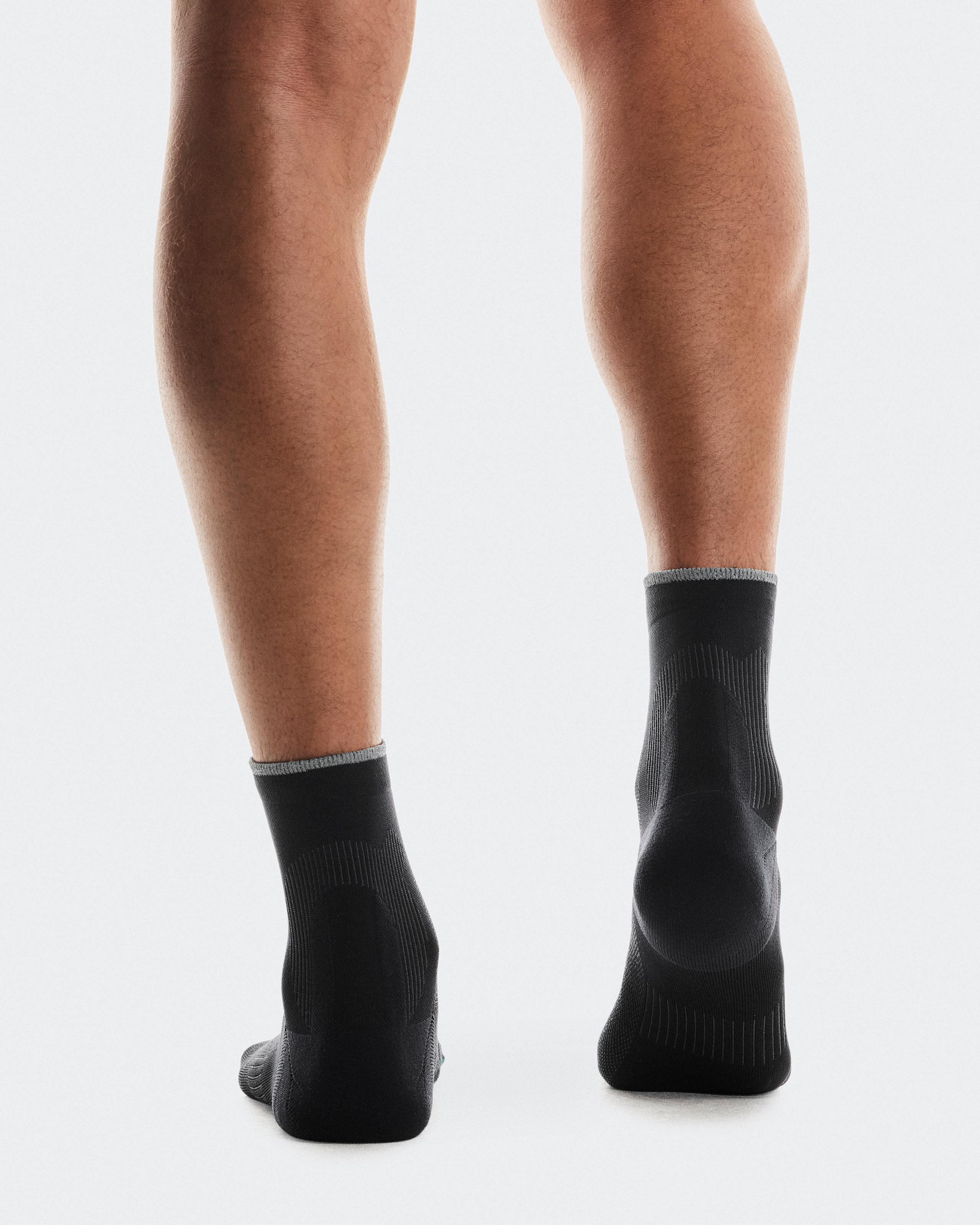 Носки Elite Run Sock Mid, чёрные — фото 3