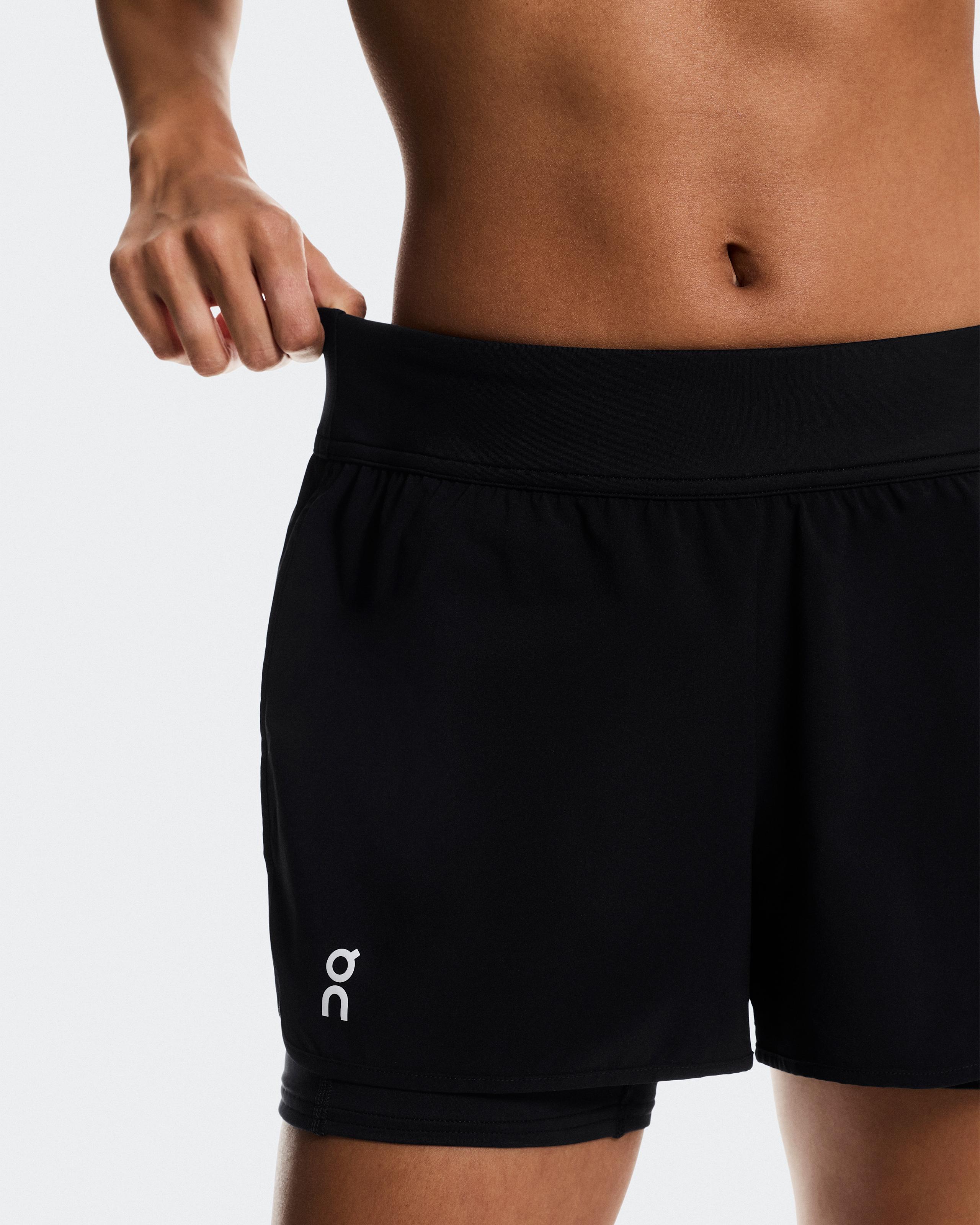Женские шорты 3" Court Shorts 2-in-1, цвет чёрный (Black) — фото 5
