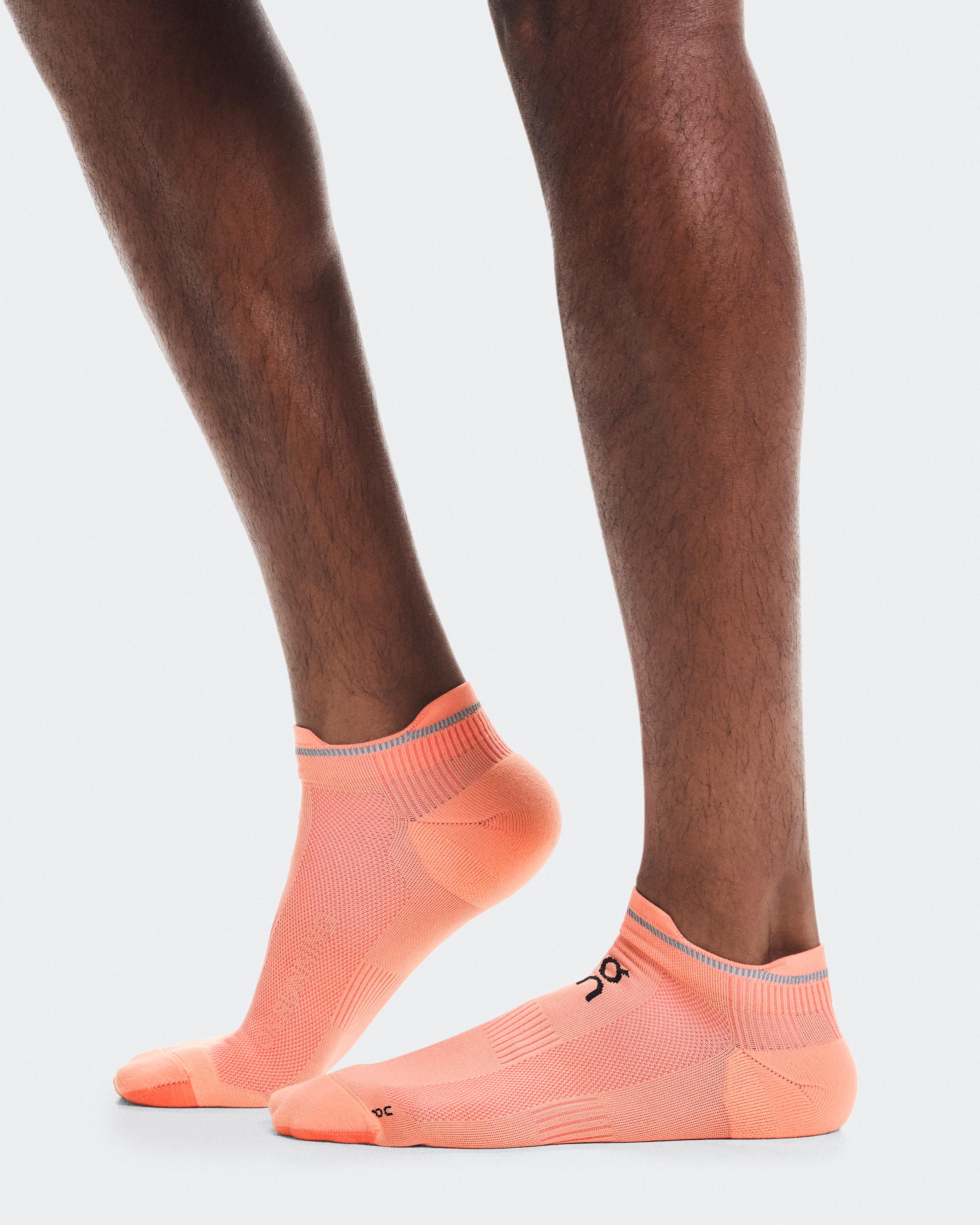 Носки Elite Run Sock Low, солнечный камень/коралловый — фото 2