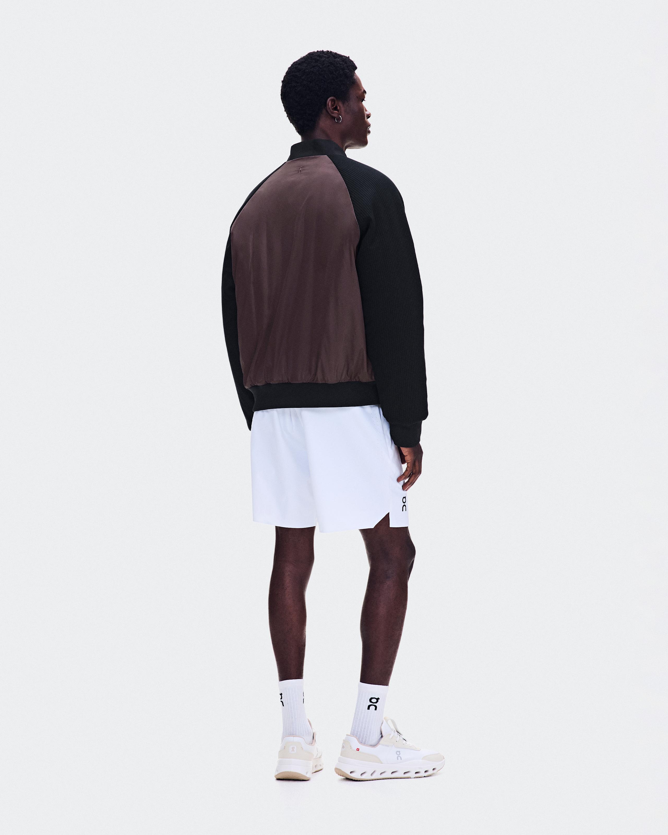 Мужская куртка-бомбер On Courtside Bomber, Mulberry / Black — фото 3