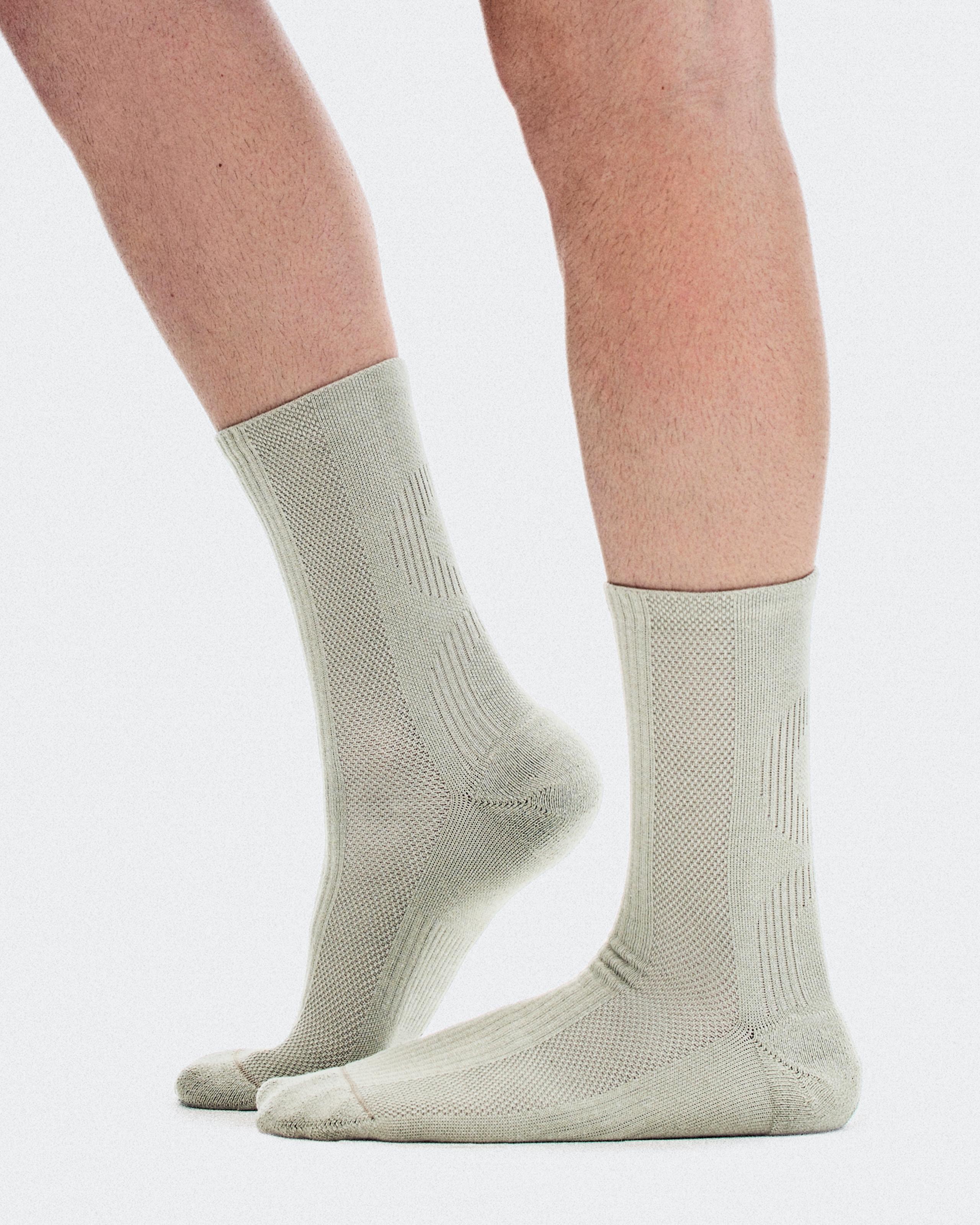 Носки On Hybrid Sock High, 2 пары, Brume — фото 2