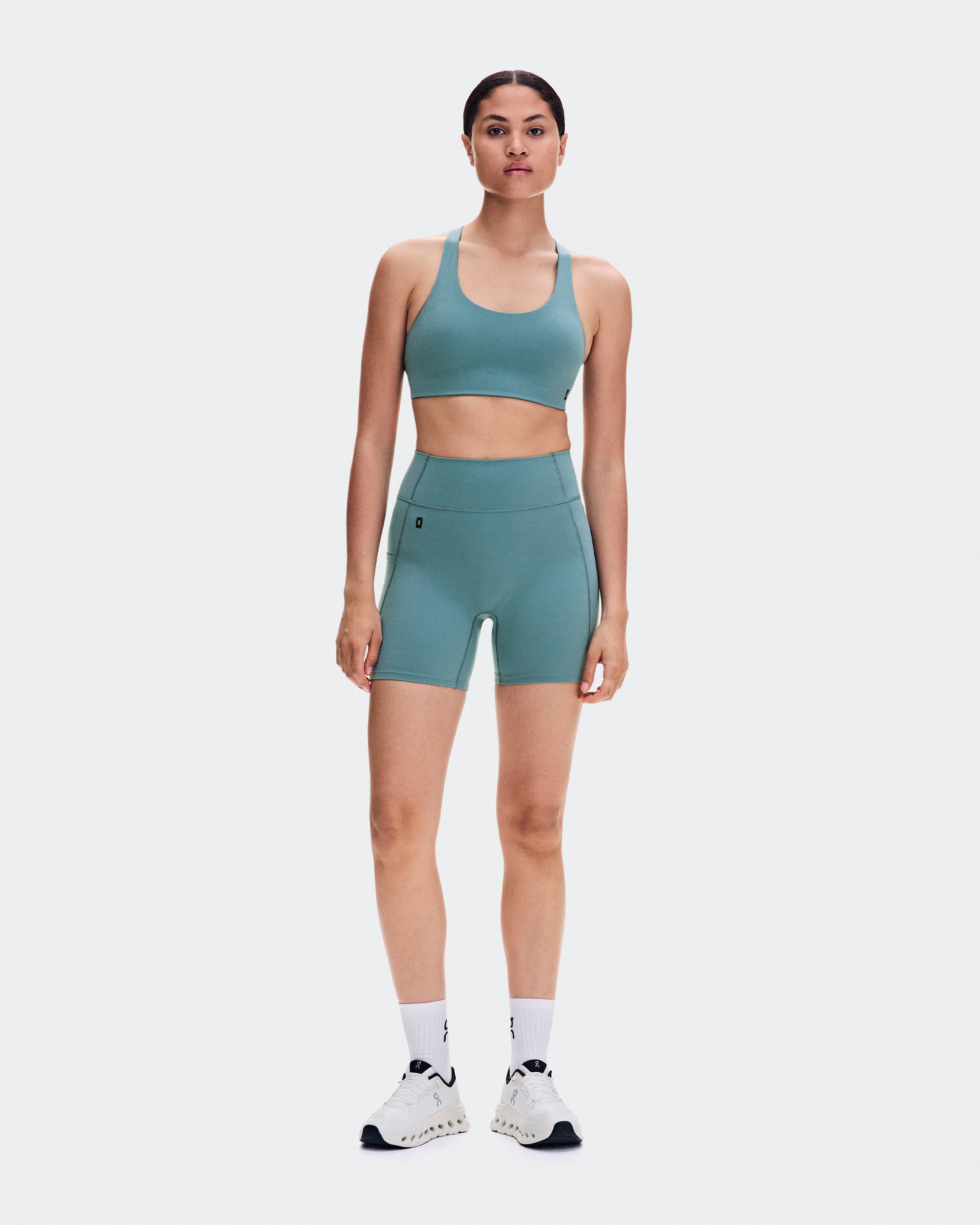 Studio Racerback Bra Agave