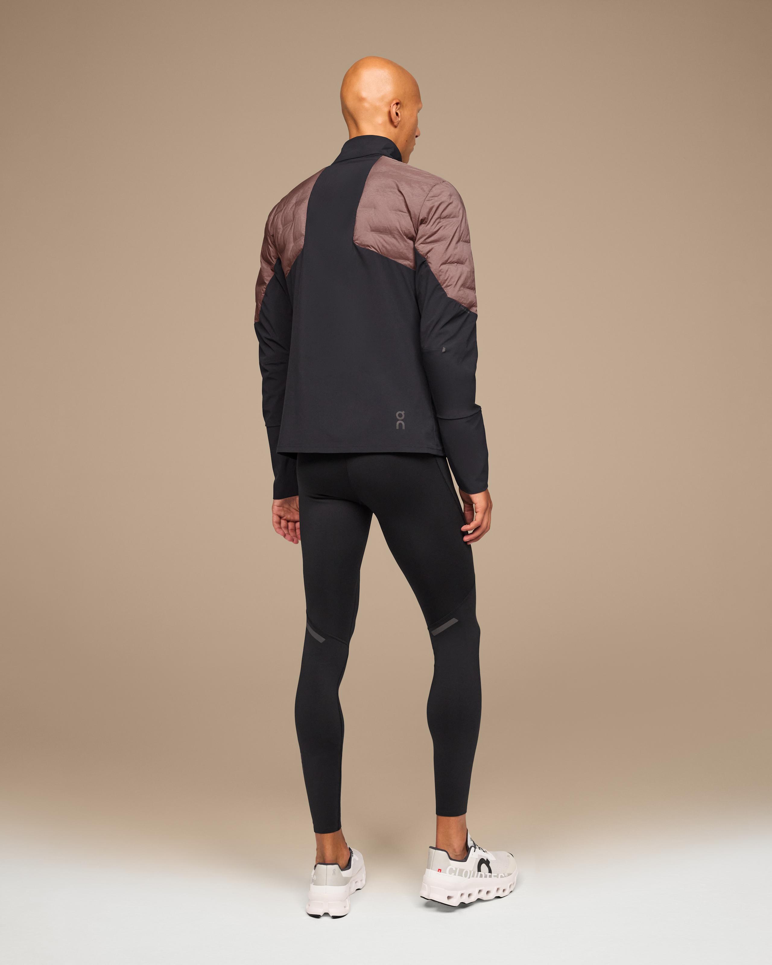 Куртка мужская On Climate Jacket (виноградный/чёрный) — фото 3