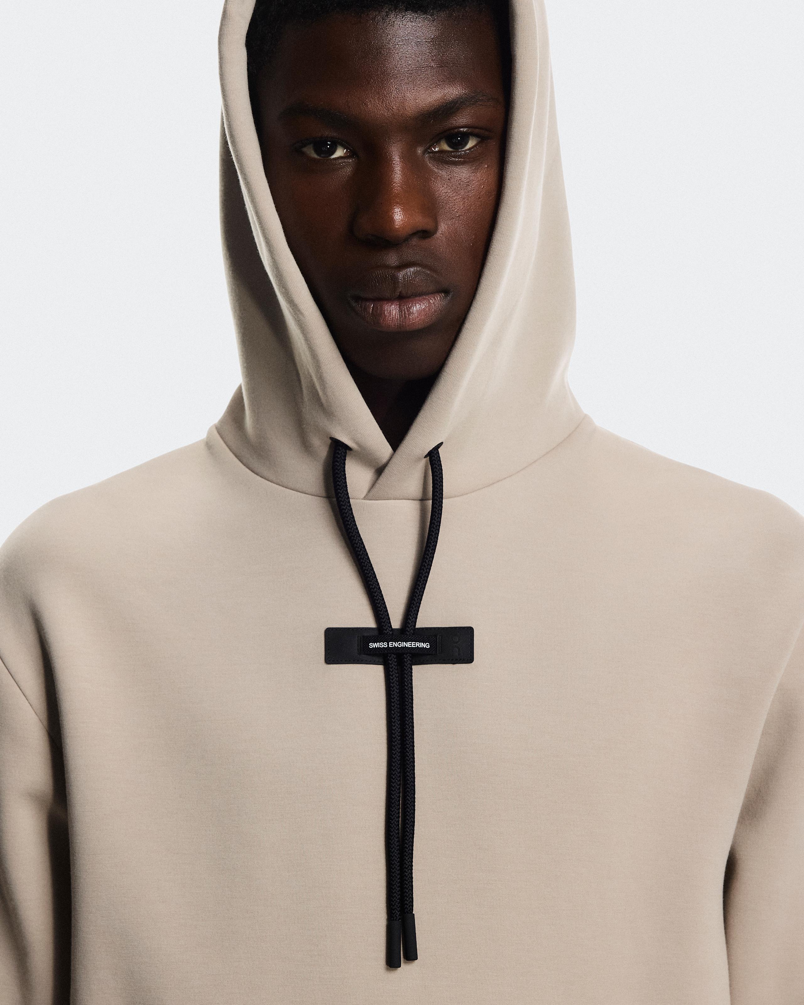 Мужское худи On Focus Tech Hoodie, Desert — фото 4