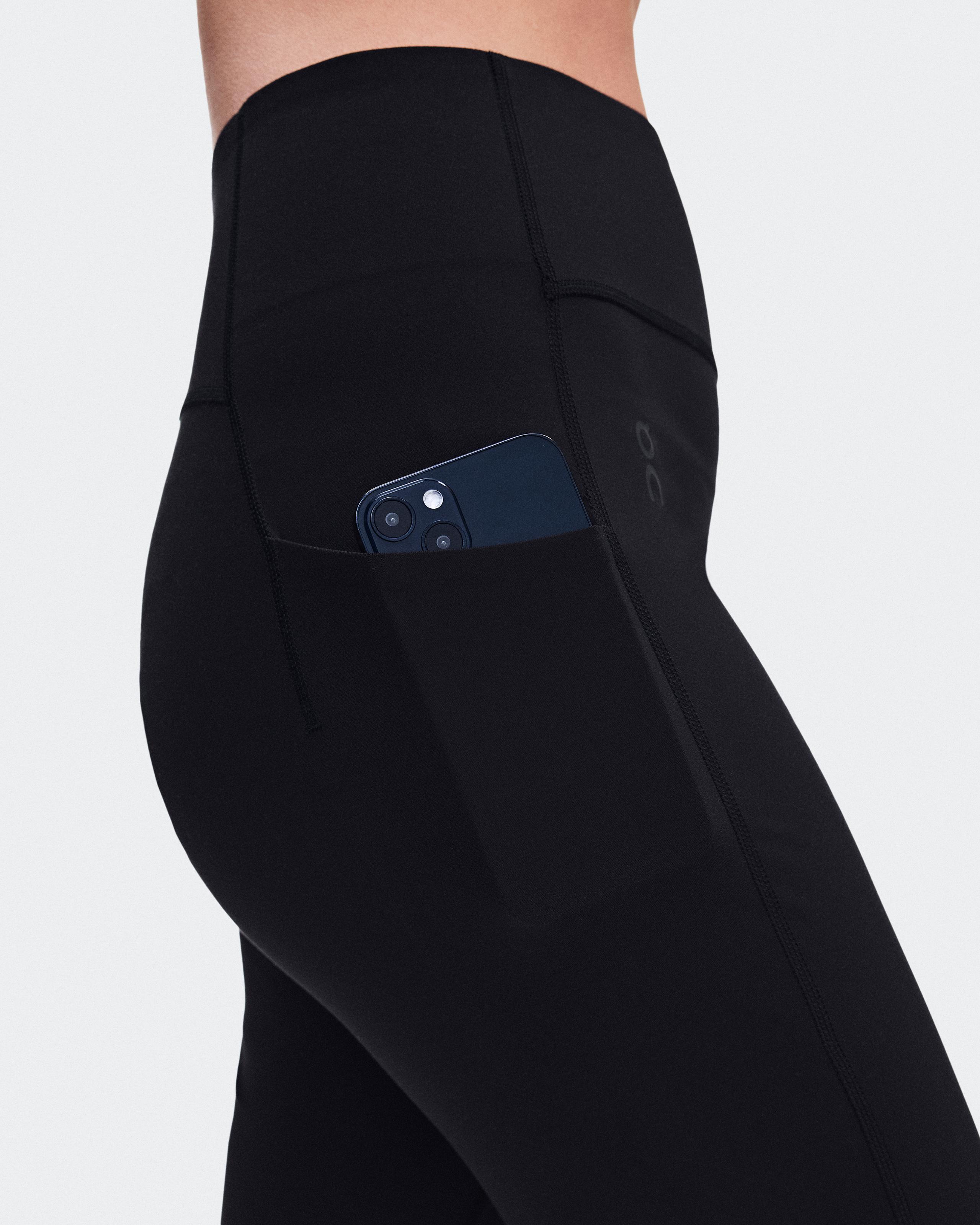 Женские расклешённые брюки Studio Flared Pants 32" (чёрный) — фото 7