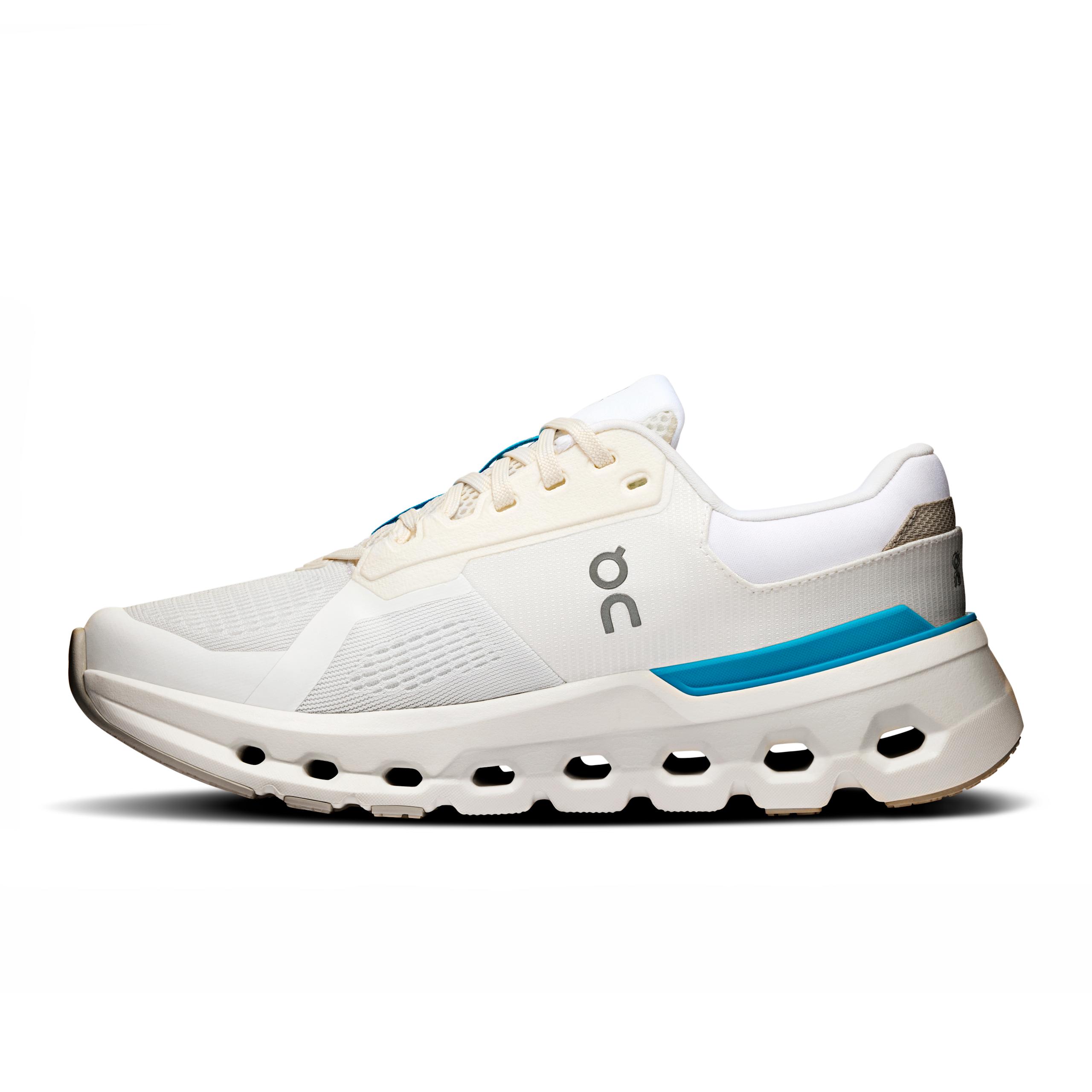 Кроссовки On Cloudrunner 2 женские, белые с дымчато-голубым — фото 4
