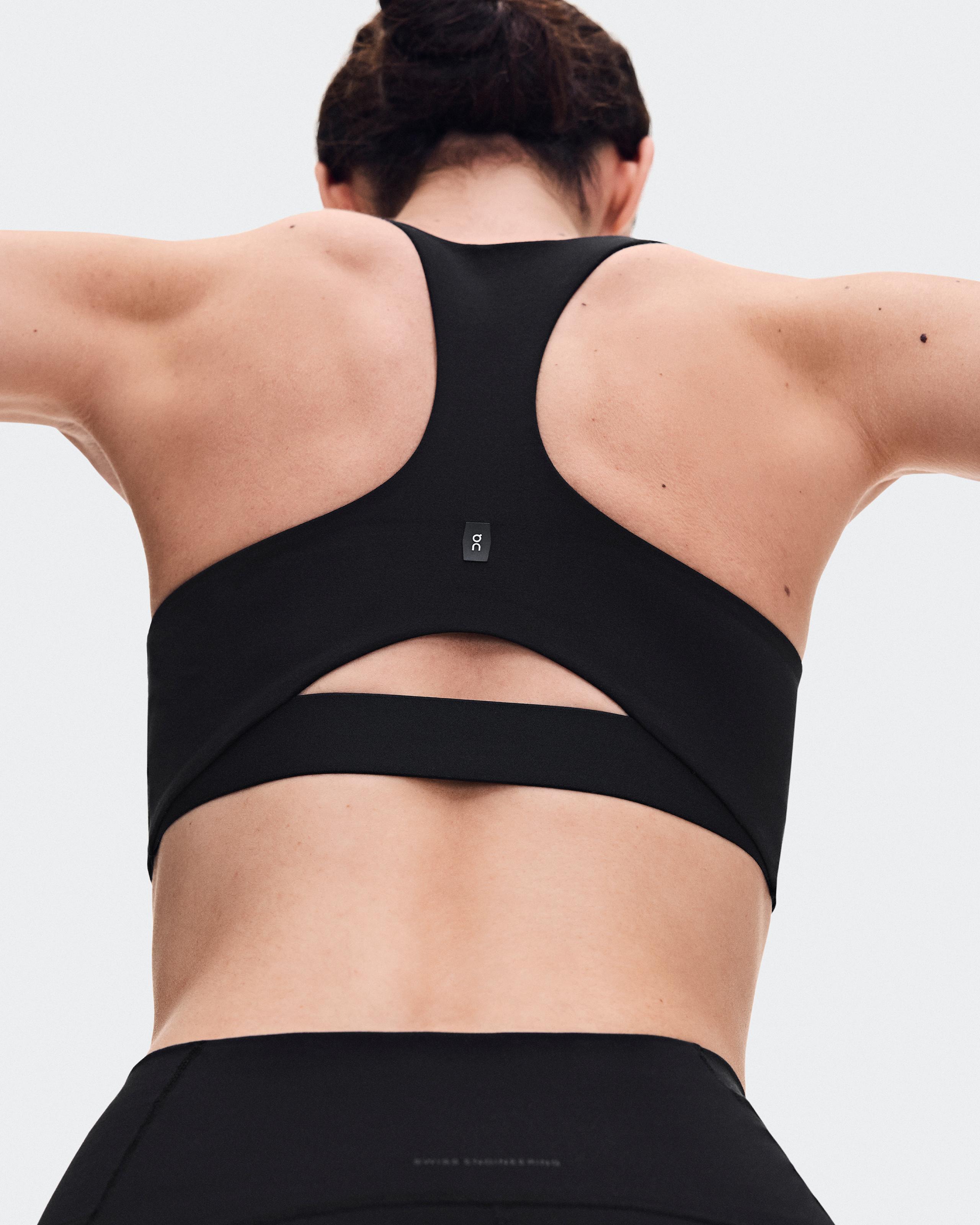 Бра On Studio Racerback Bra женское, чёрное — фото 4