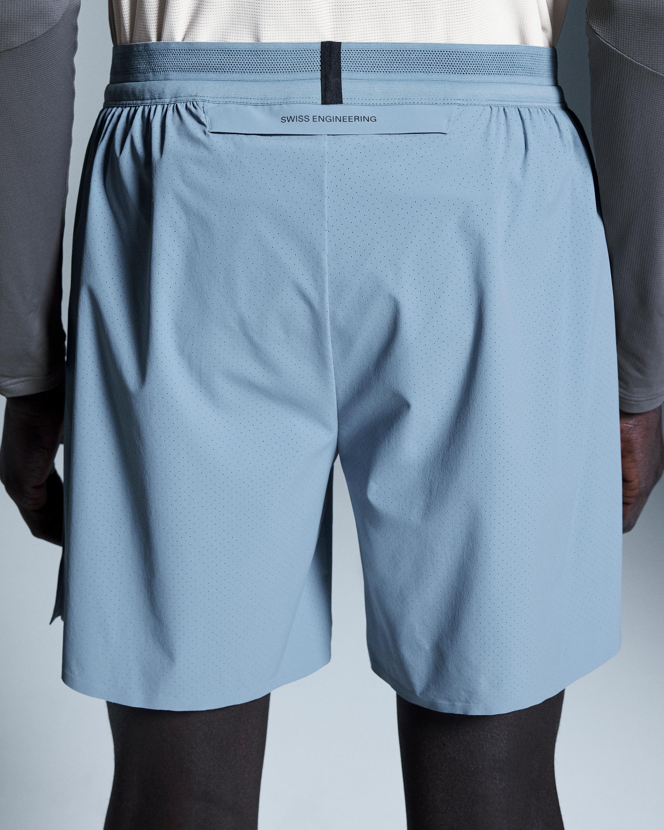 Шорты мужские On 7" Performance Shorts, цвет серо-голубой (Chambray) — фото 5