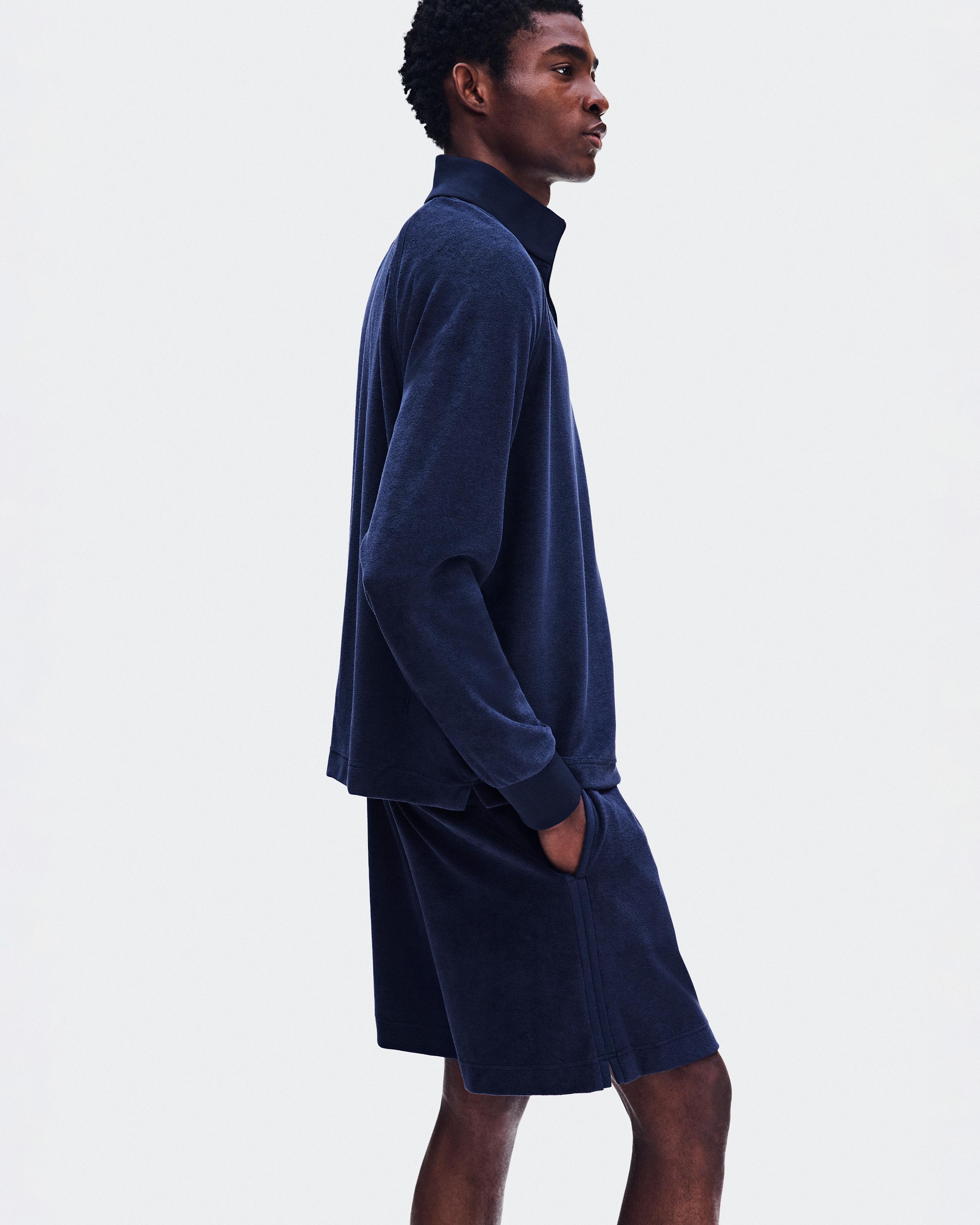Мужские шорты On Courtside Shorts Terry, Inkwell — фото 2