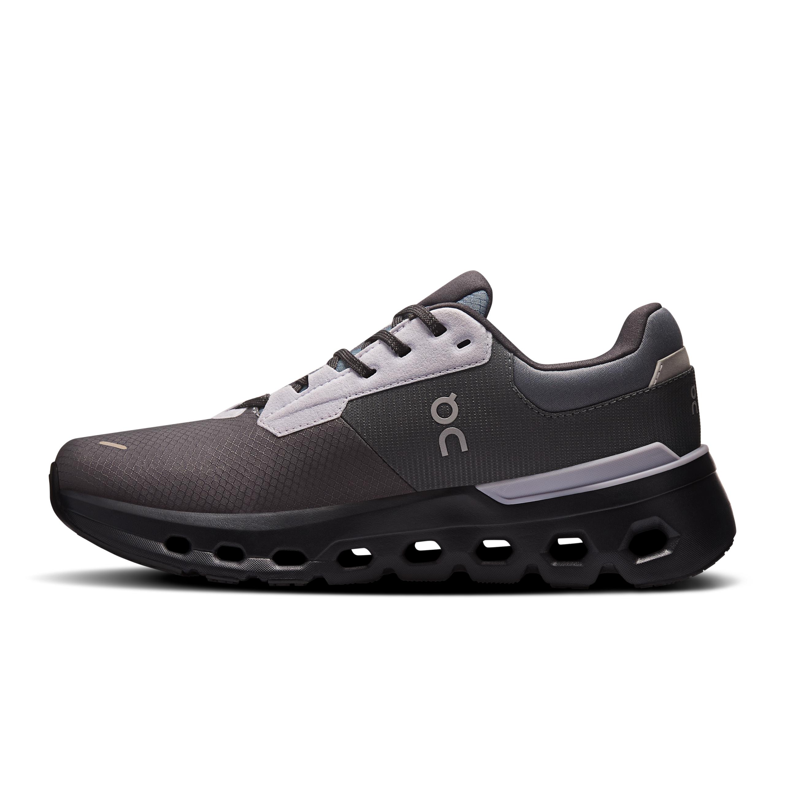 Кроссовки On Cloudrunner 2 Waterproof женские, серо-стальные с облачно-серым — фото 4