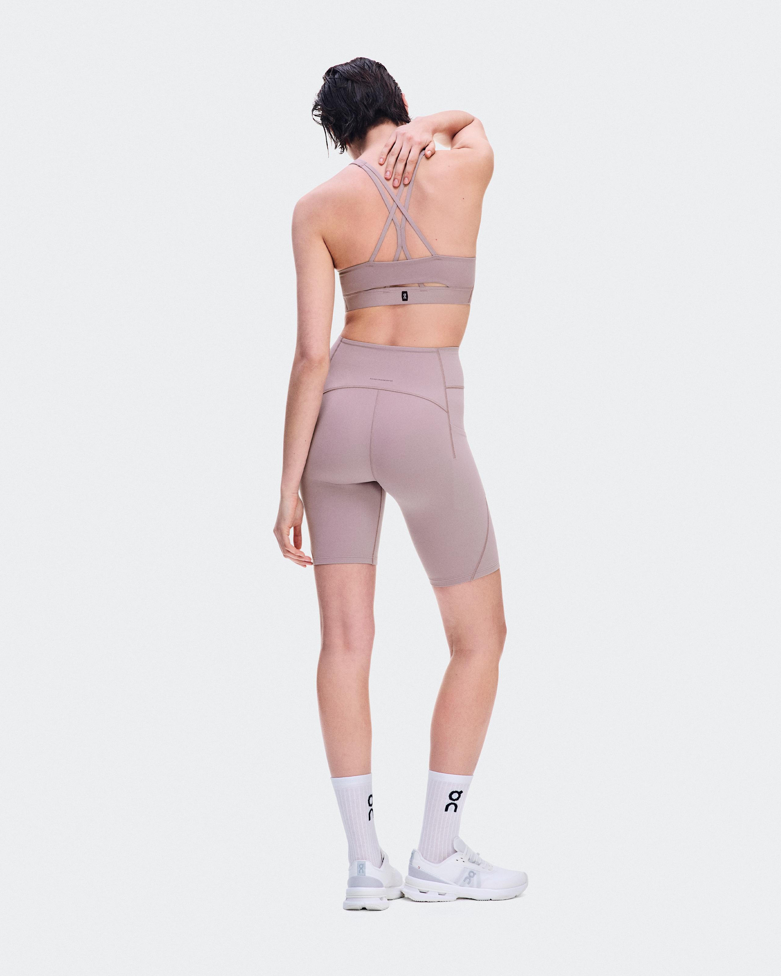 Женские шорты On Studio Leggings Short, Heron — фото 3