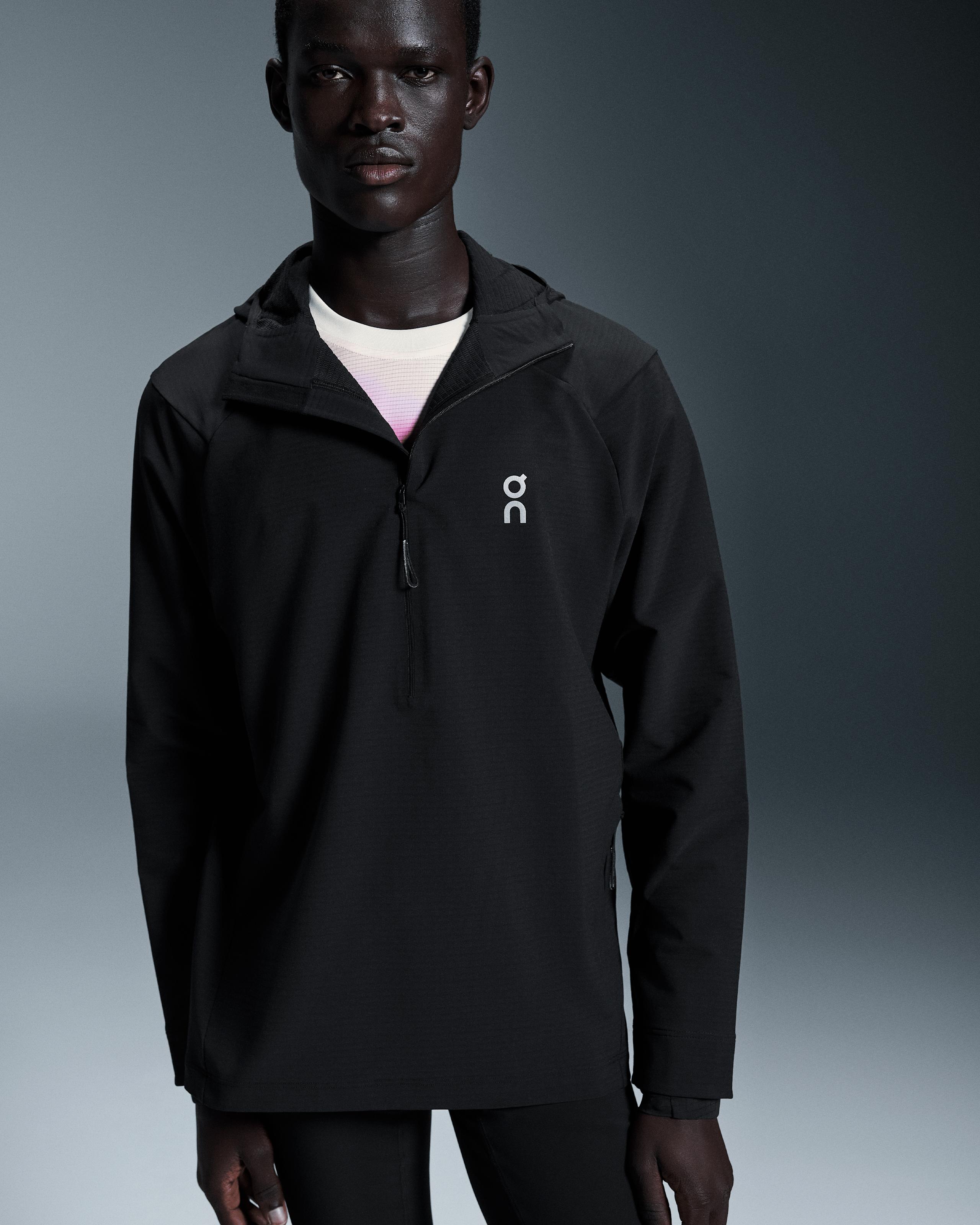 Мужское худи On Pace Hoodie, Black — фото 2