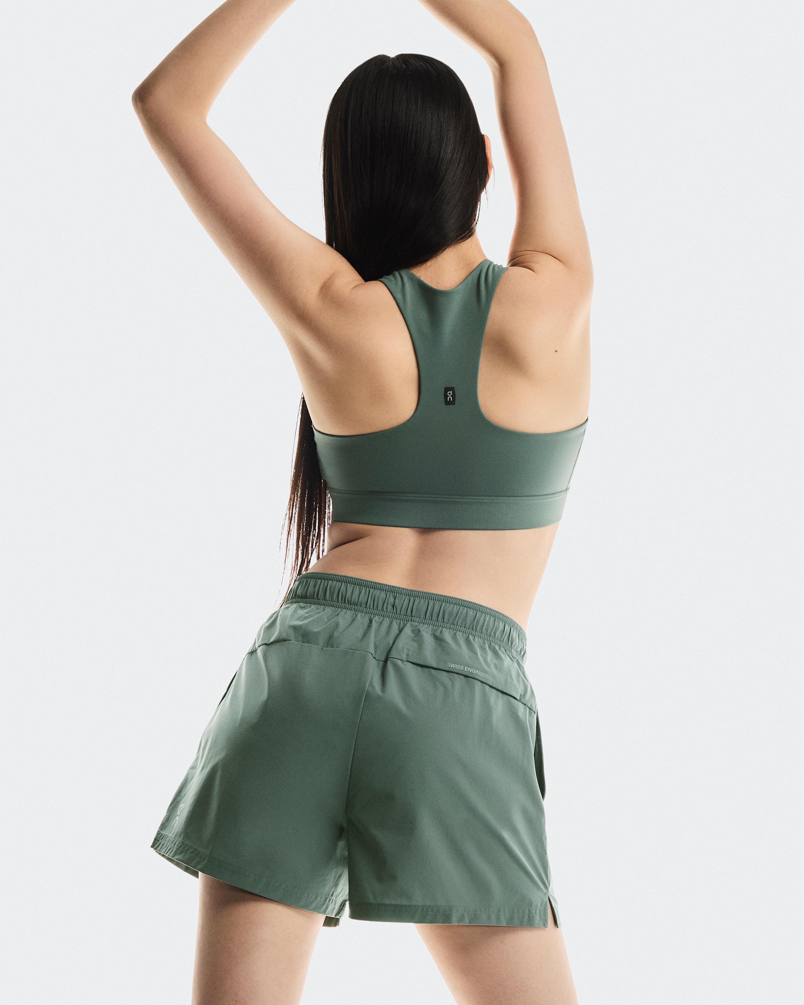 Женские шорты 3" Core Shorts, цвет Olive (оливковый) — фото 6