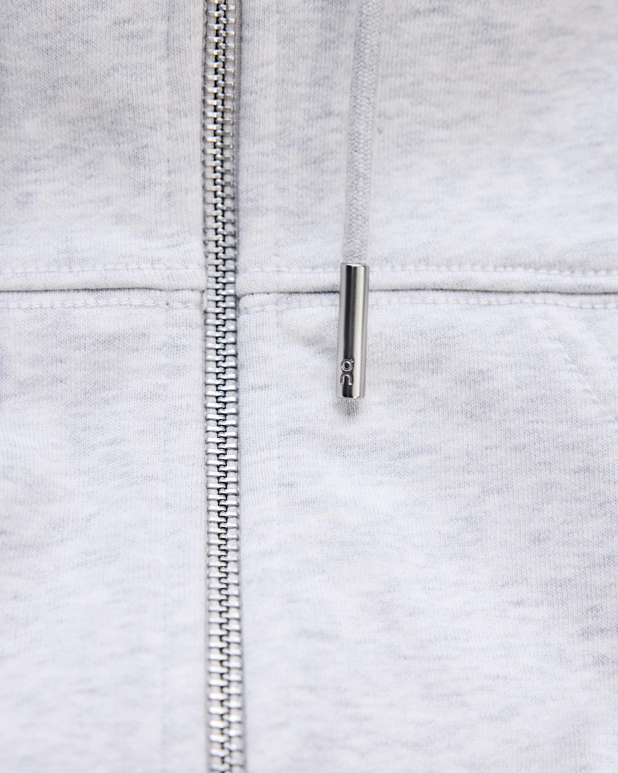 Женская толстовка On Club Collective Full Zip Hoodie, серо-коричневый Crater — фото 6