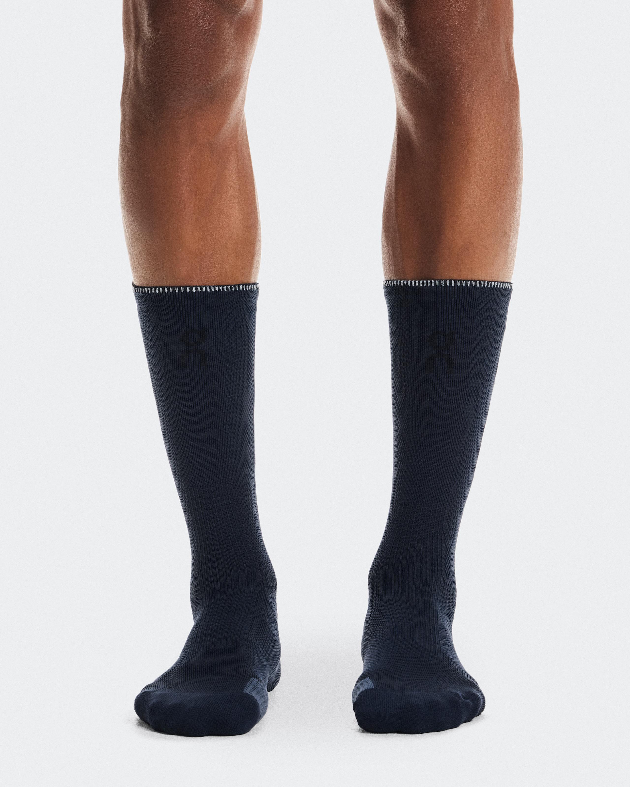 Performance Run Sock High Navy | Navy