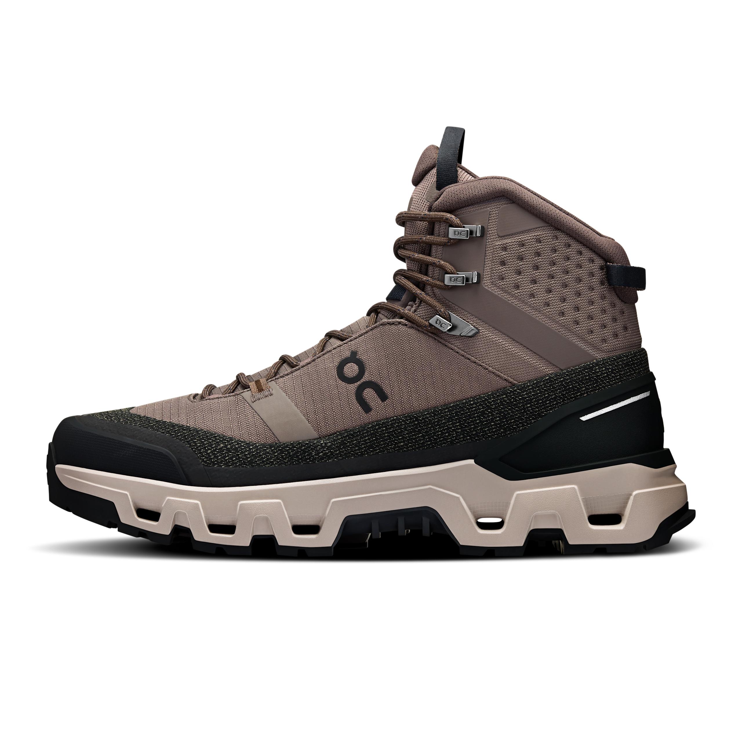 Кроссовки On Cloudrock Trek Waterproof мужские, серые с дымчато-серым — фото 4