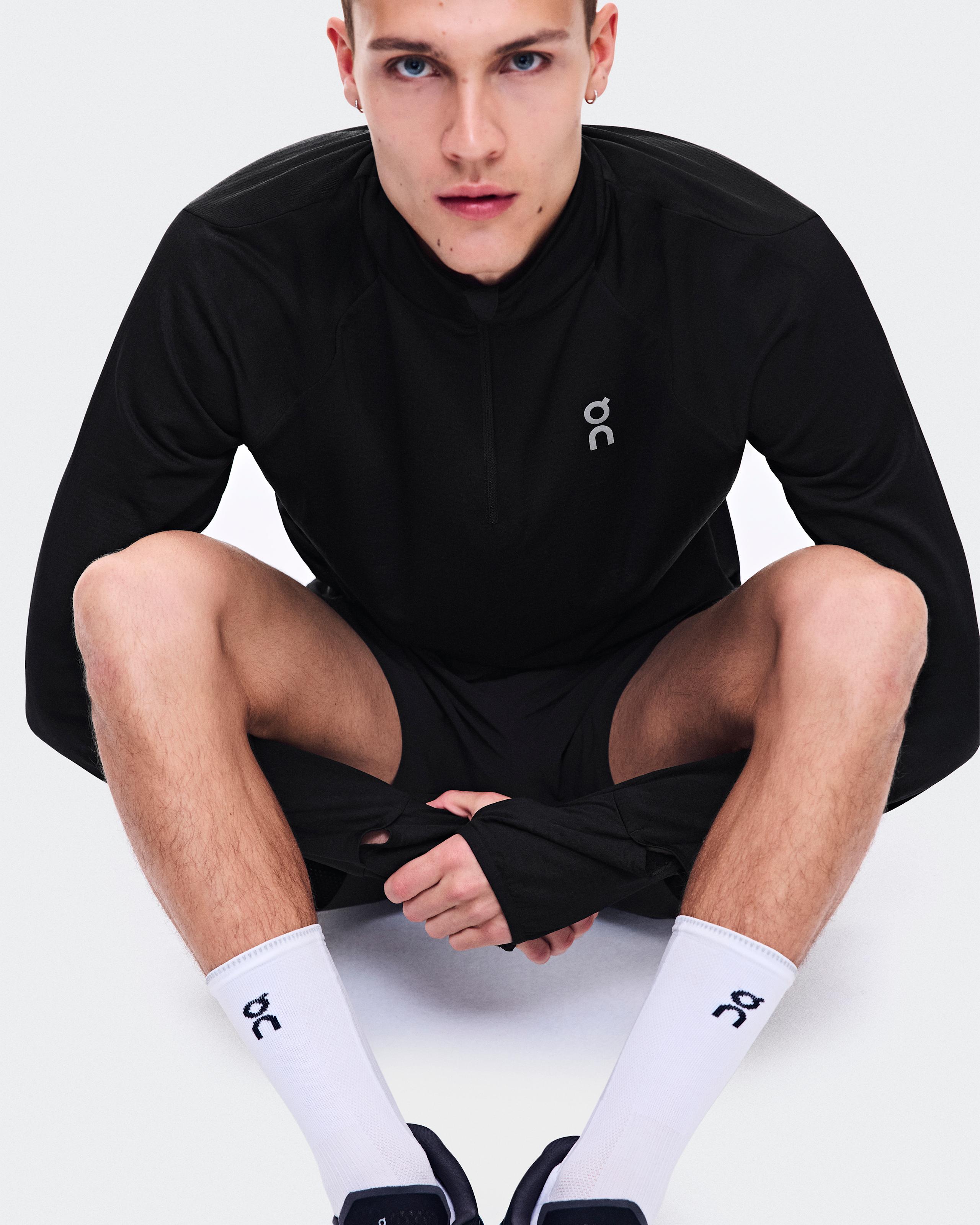 Мужская беговая рубашка On Climate Shirt, Black — фото 4