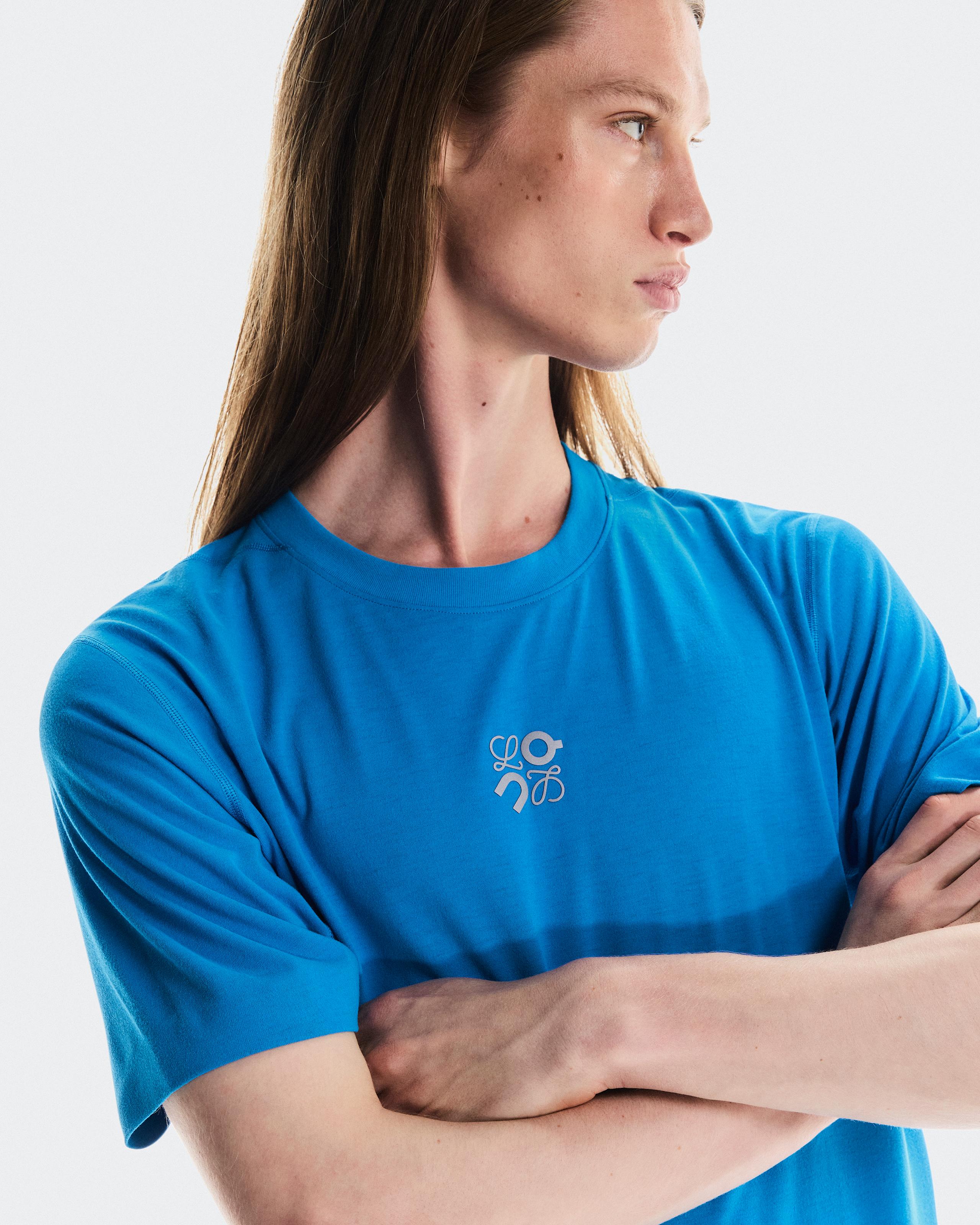 Футболка Active T-Shirt LOEWE, синяя — фото 6