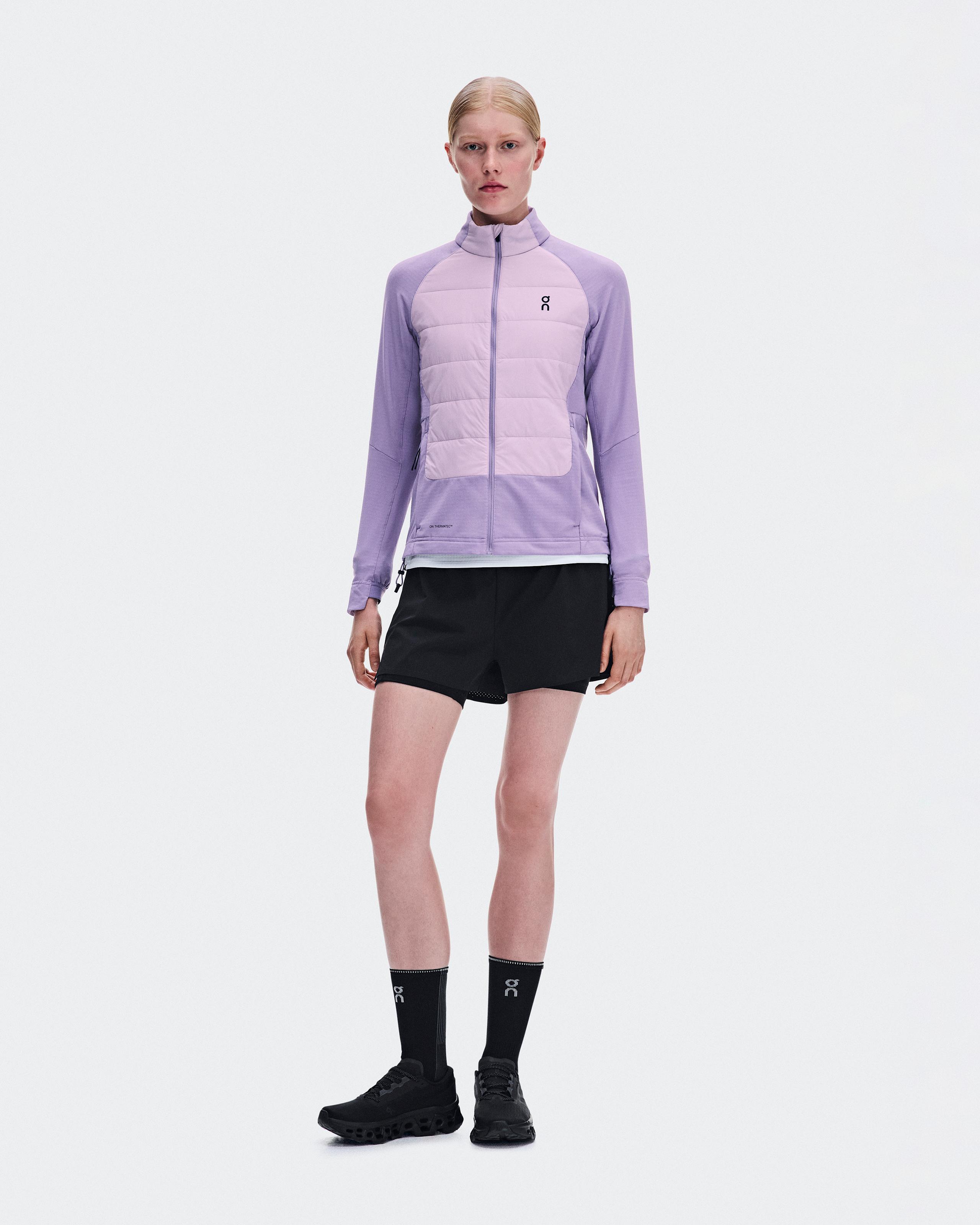 Weather Hybrid Jacket Mallow | Foxglove