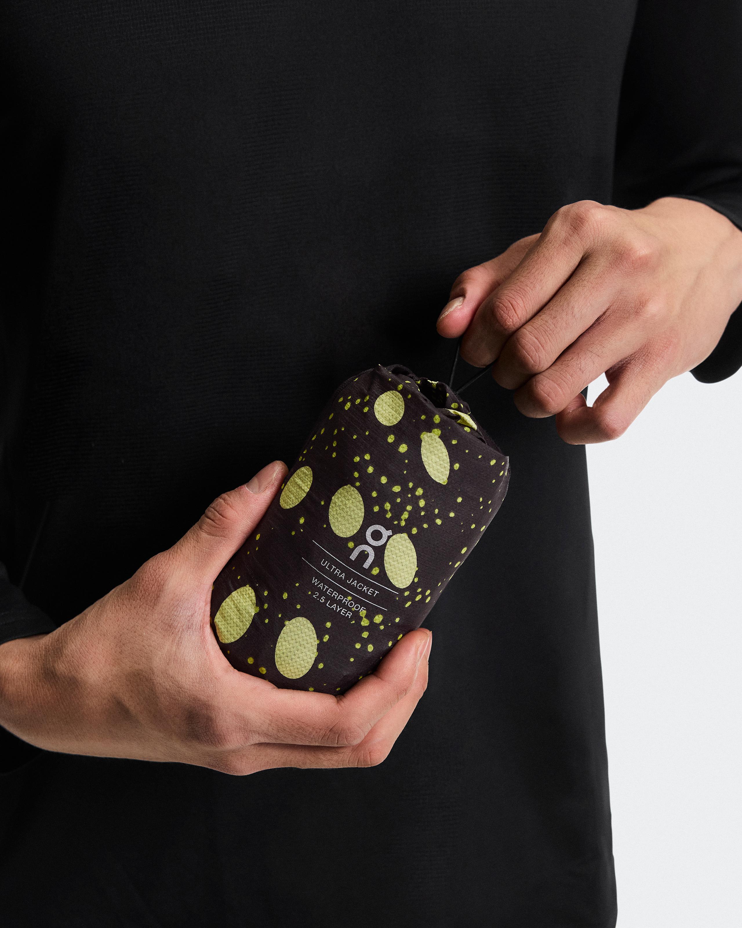Мужская куртка On Ultra Jacket, Iron / Lime — фото 9