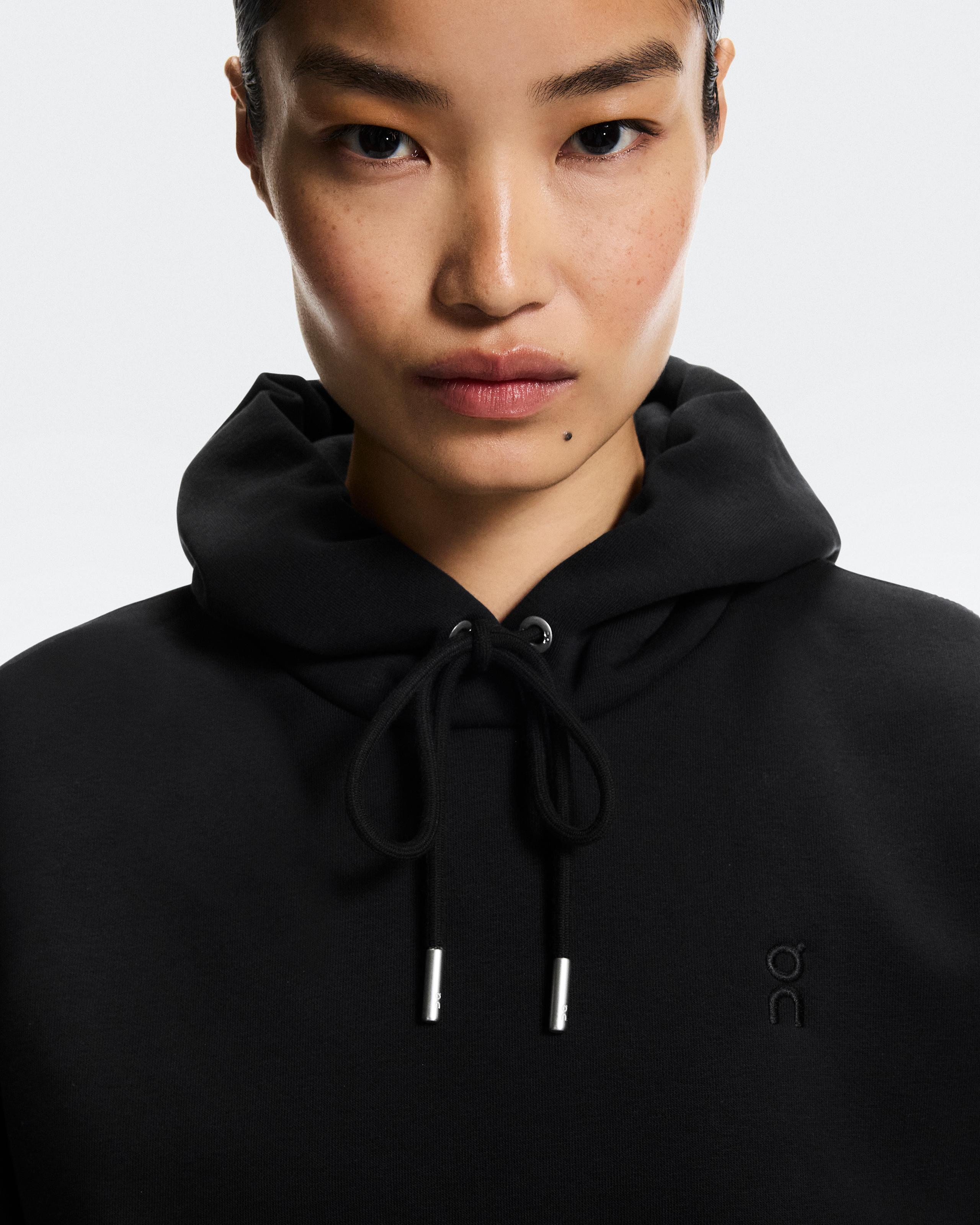 Женское худи On Club Collective Hoodie, чёрное — фото 4