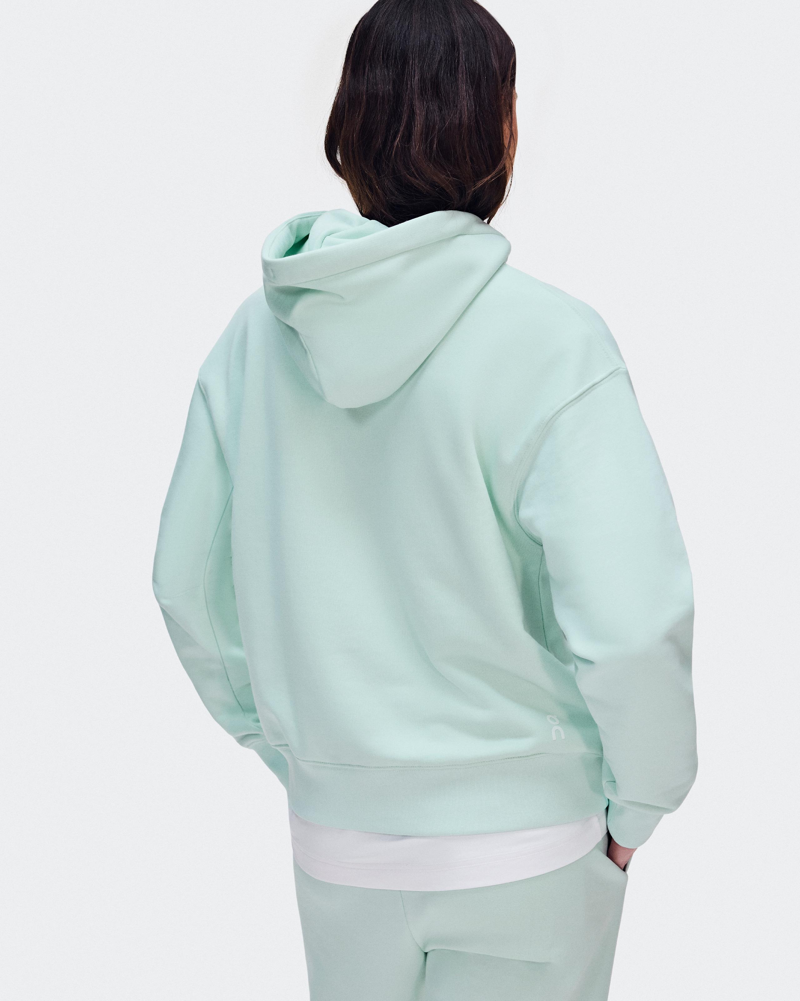 Женское худи On Club Hoodie, молочно-белый Flurry — фото 5