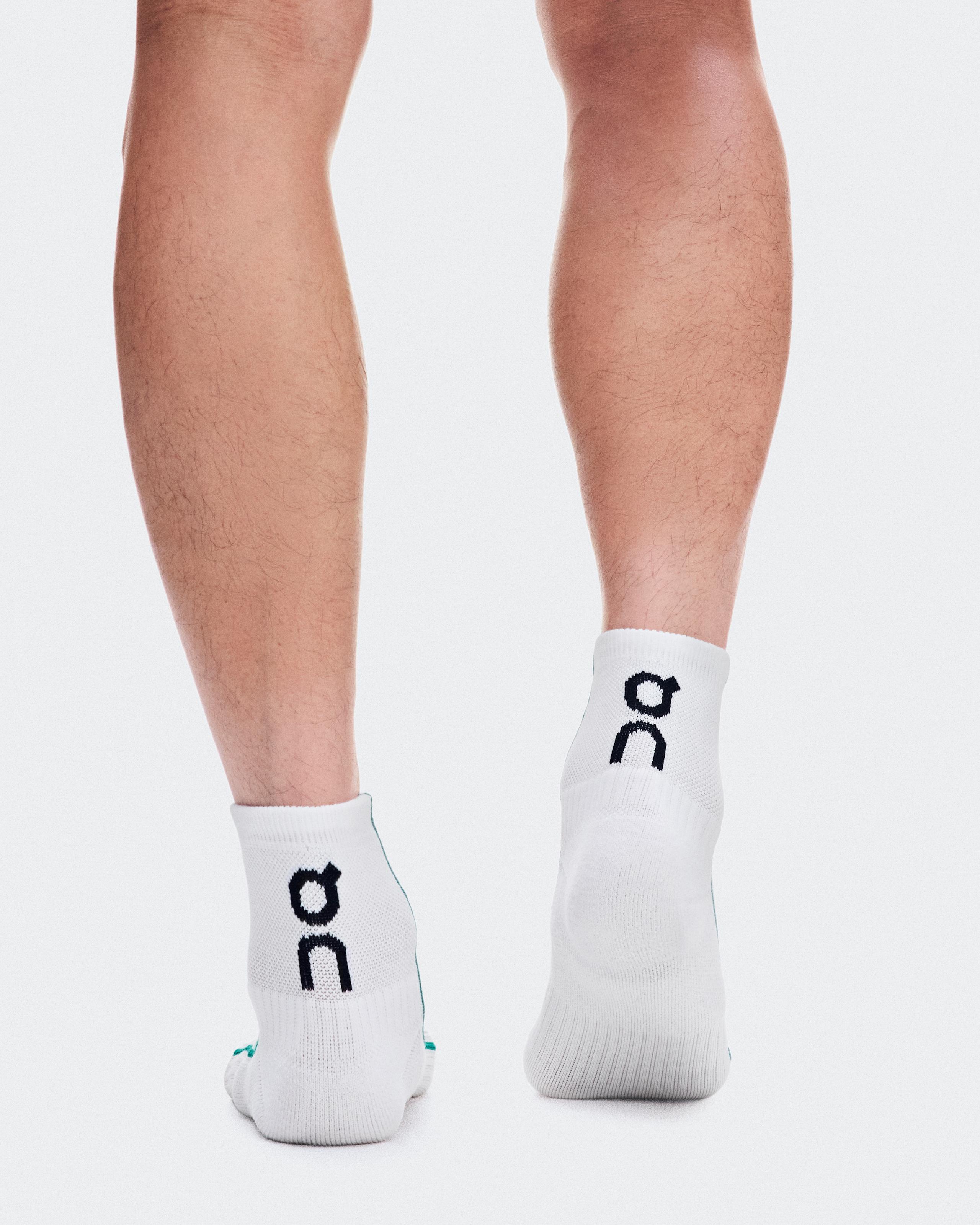 Носки On Court Sock Mid, White / Neem — фото 3