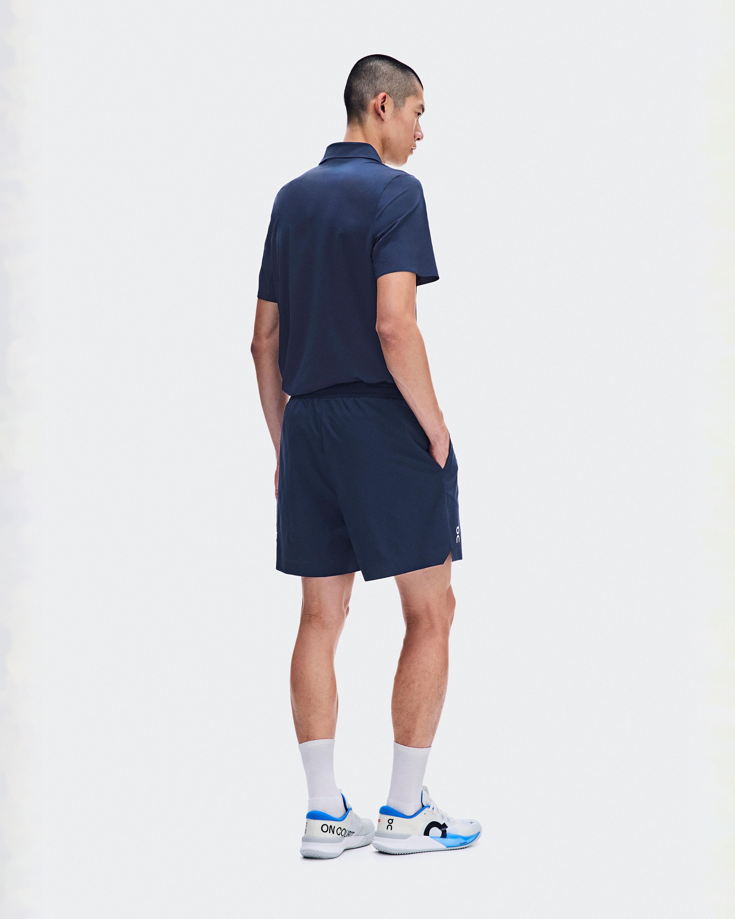 Мужские теннисные шорты On 5" Court Shorts, Inkwell — фото 3