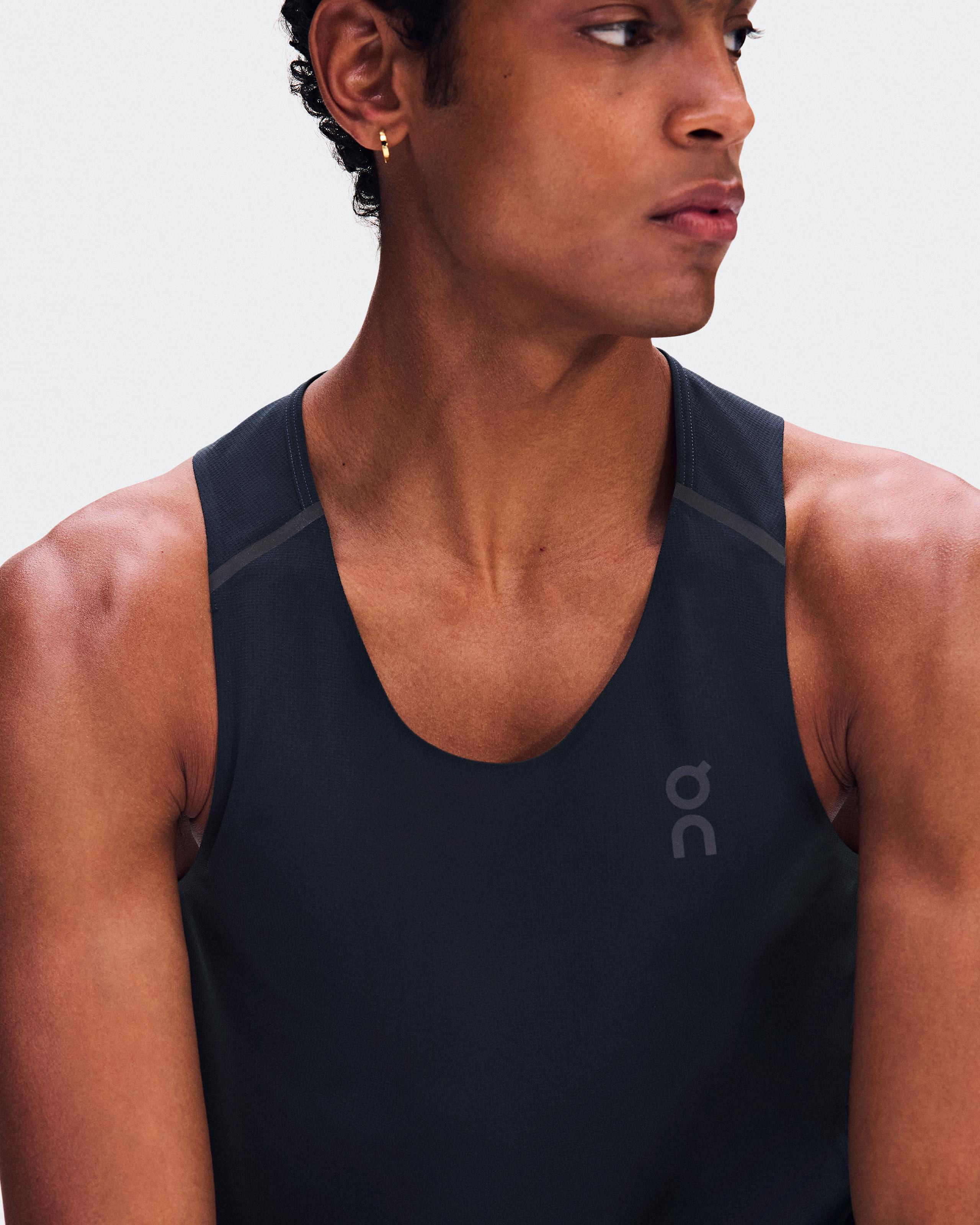 Мужская майка On Performance Tank Navy / Black — фото 4