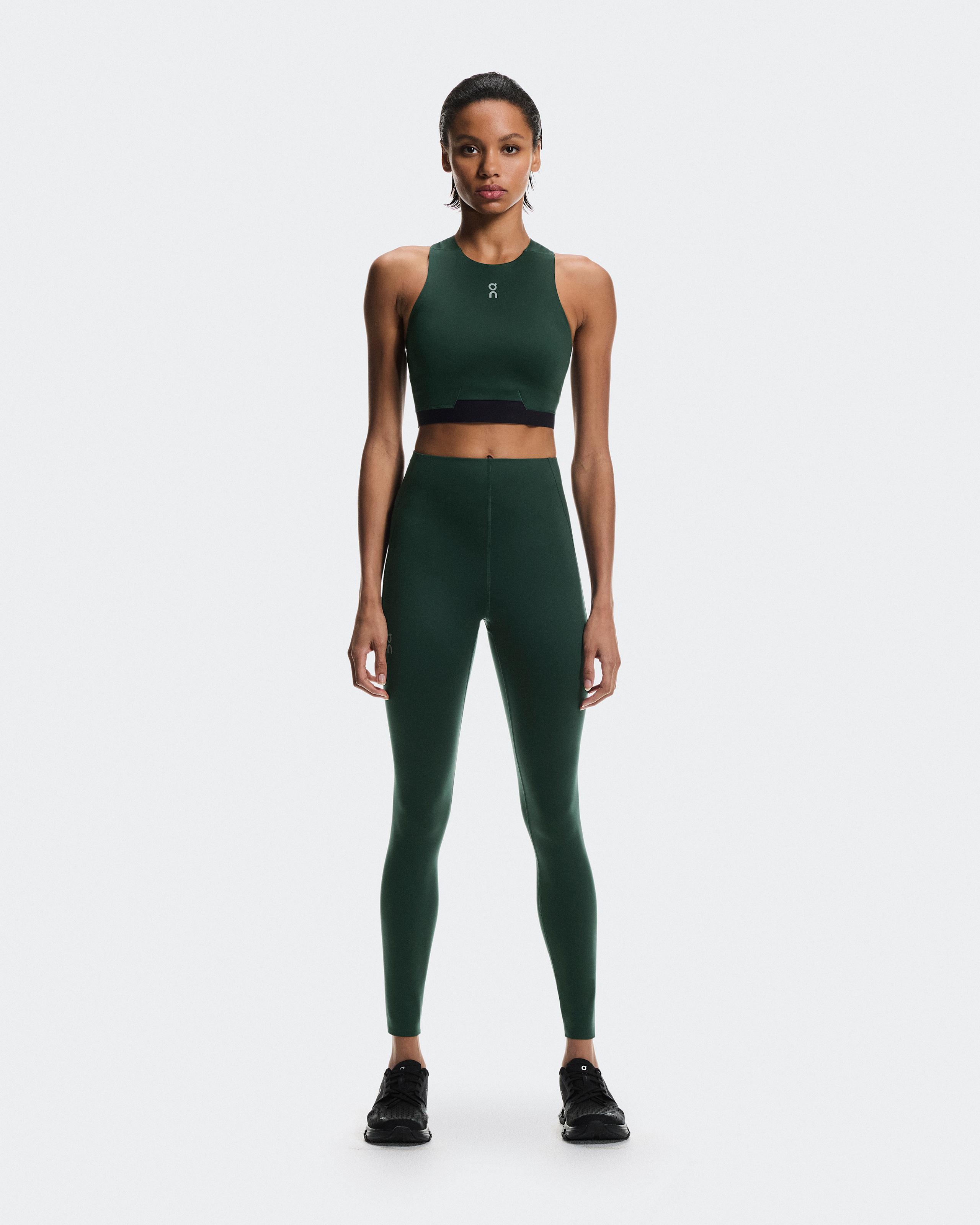 Train 2-in-1 Crop Obsidian