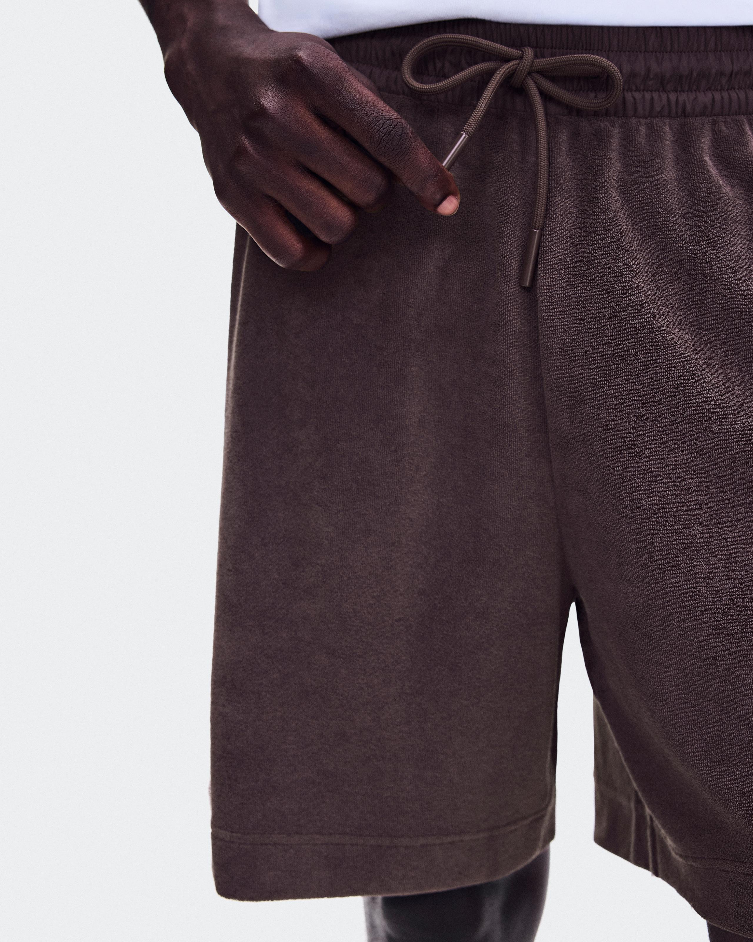 Мужские шорты On Courtside Shorts Terry, Mulberry — фото 2