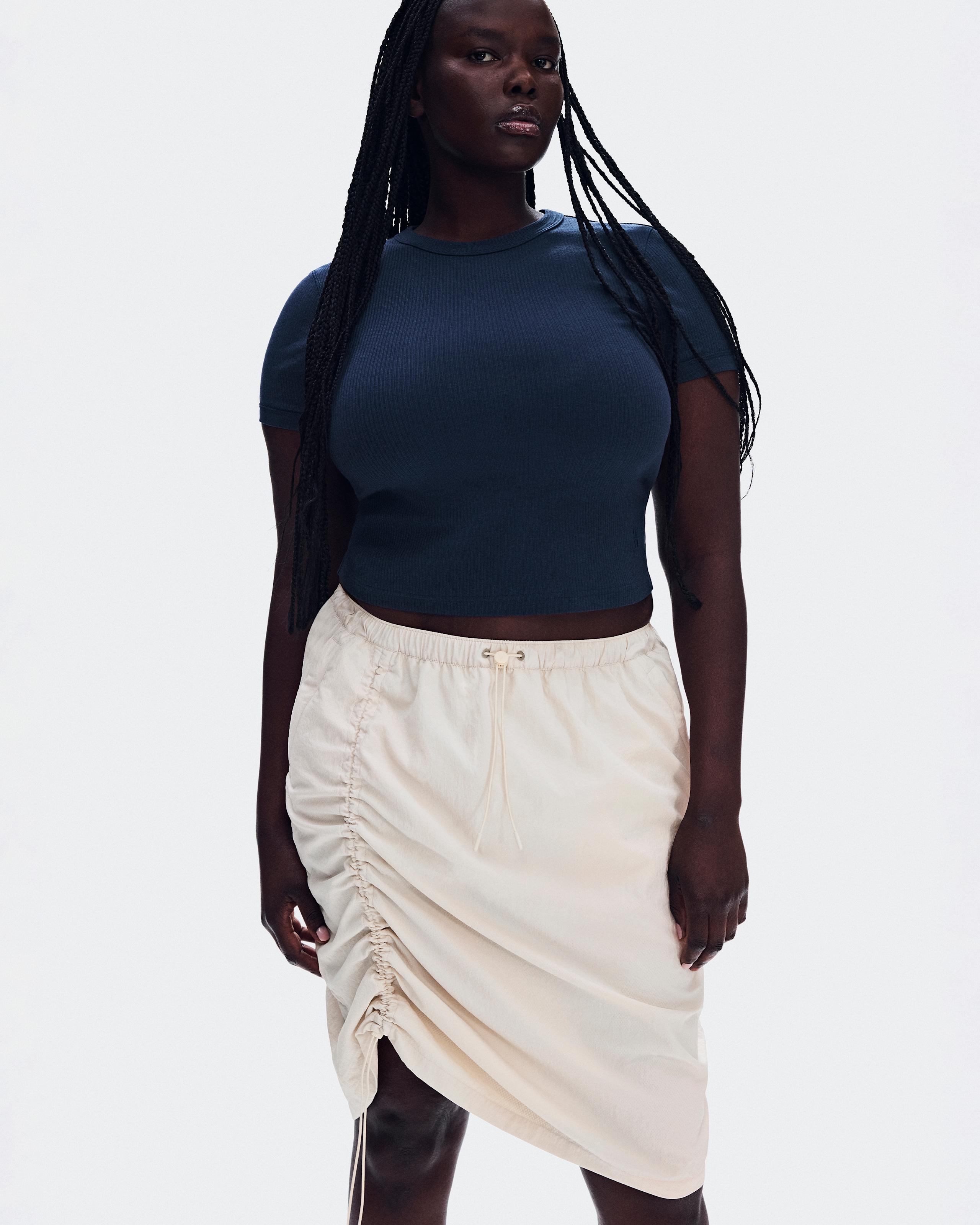 Юбка On Drawstring Midi Skirt, Grain — фото 2