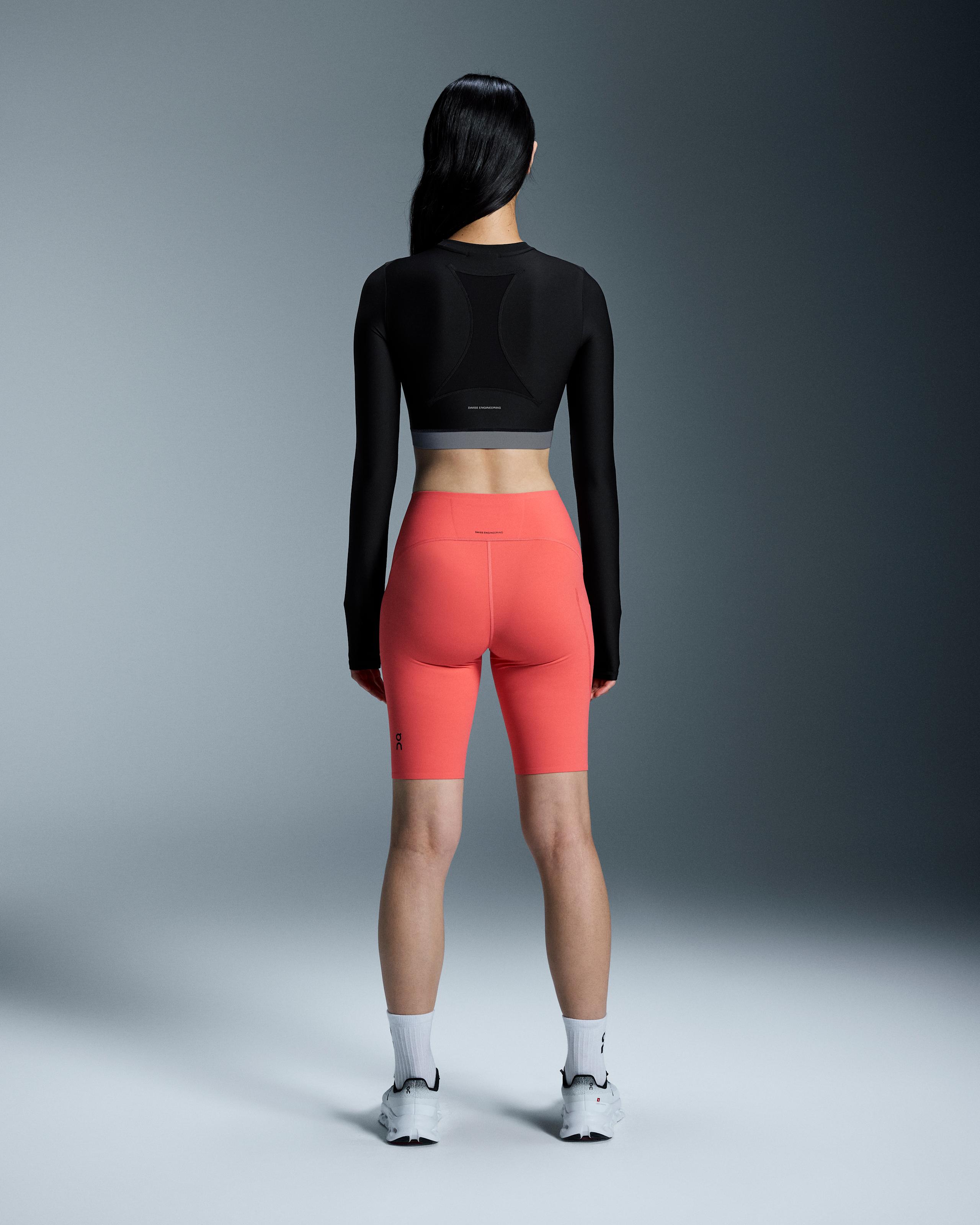 Женские шорты On Studio Tights Short, Coral — фото 2