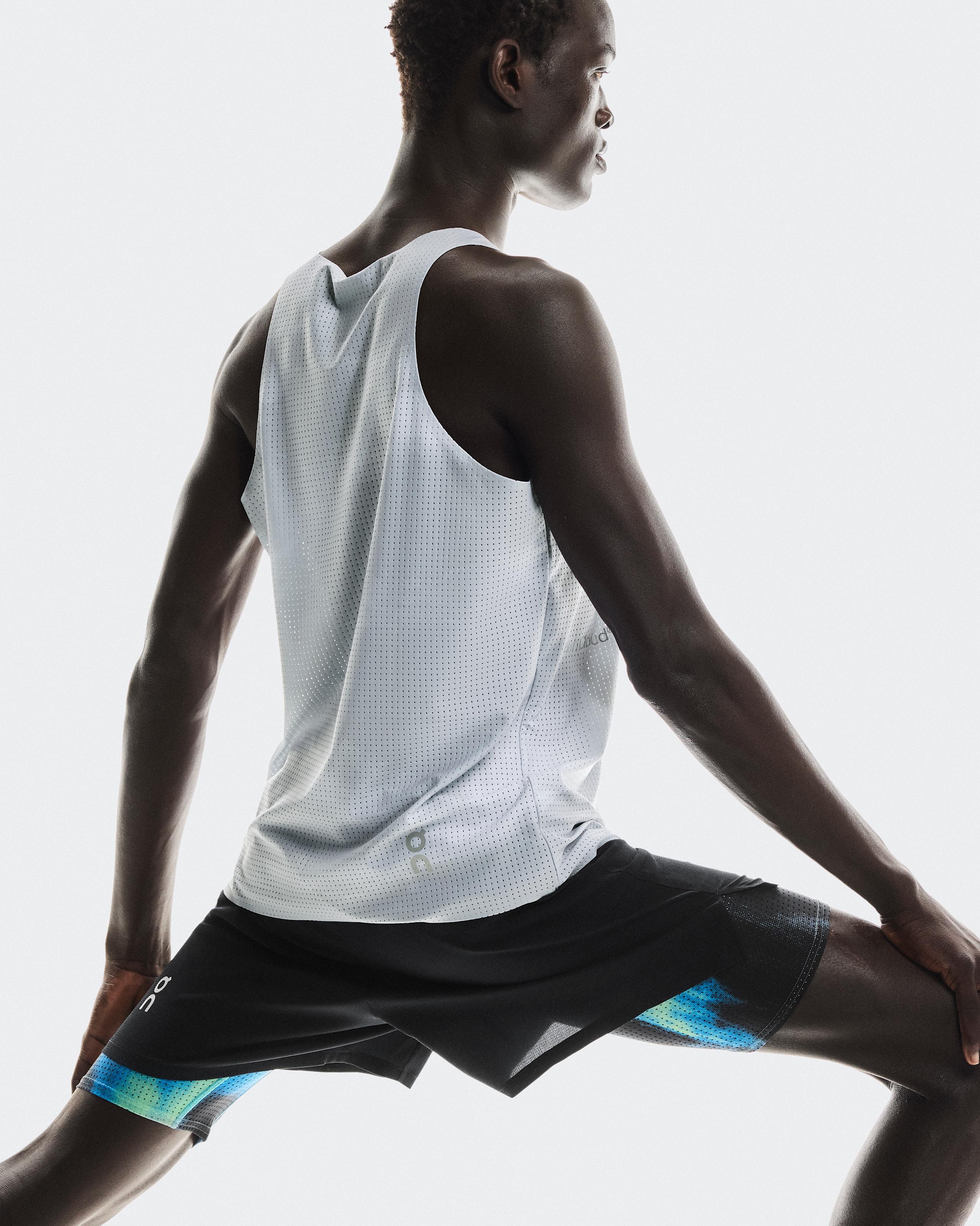 Мужские шорты On Pace Shorts, Black / Horizon — фото 6