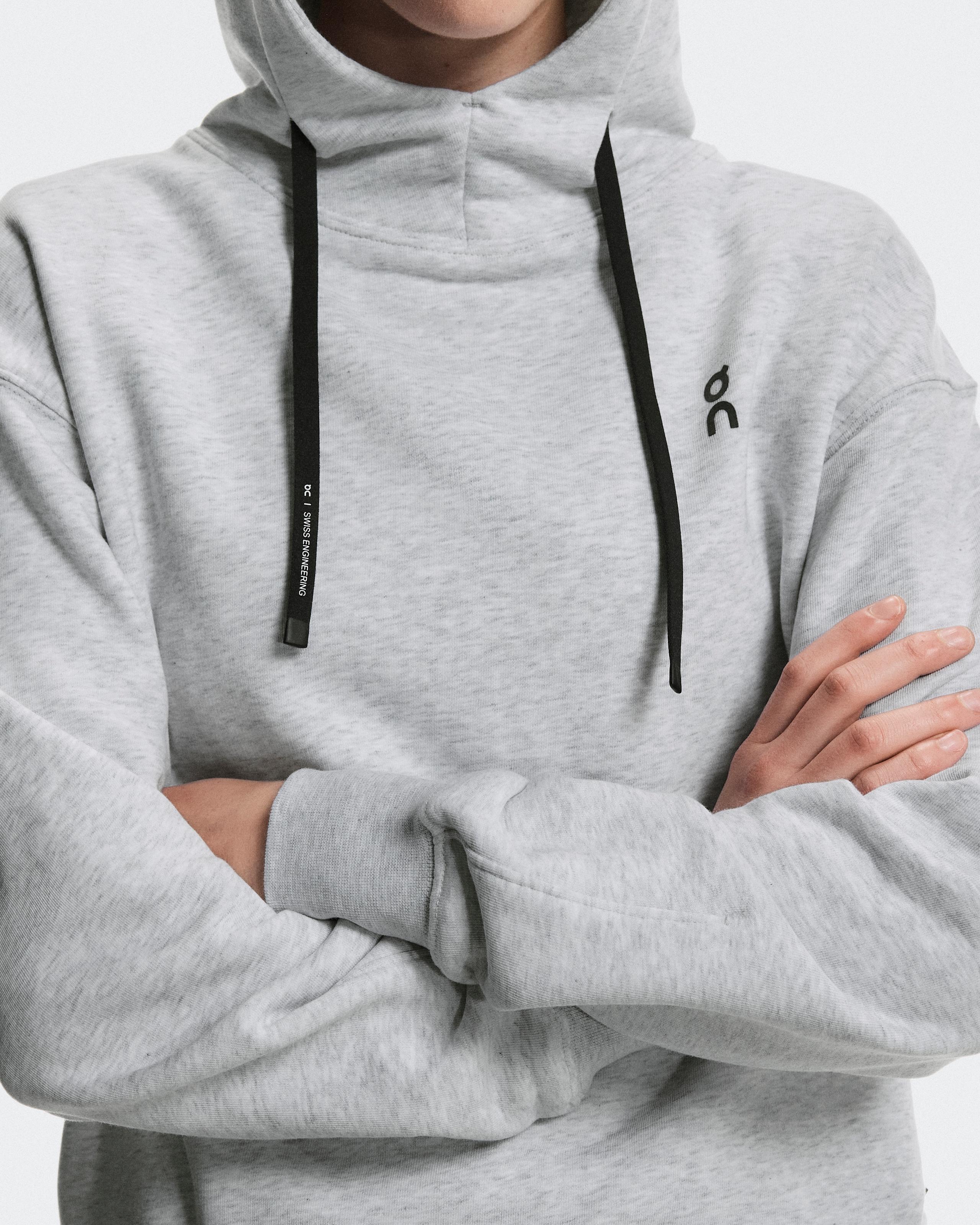 Женская худи On Club Hoodie Graphic, Heather — фото 7