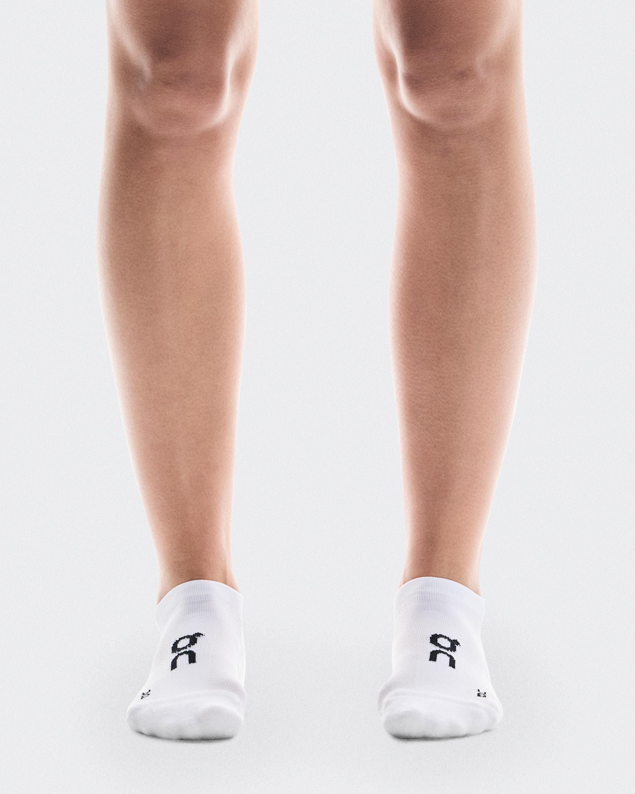 Core Run Sock Low 2P White