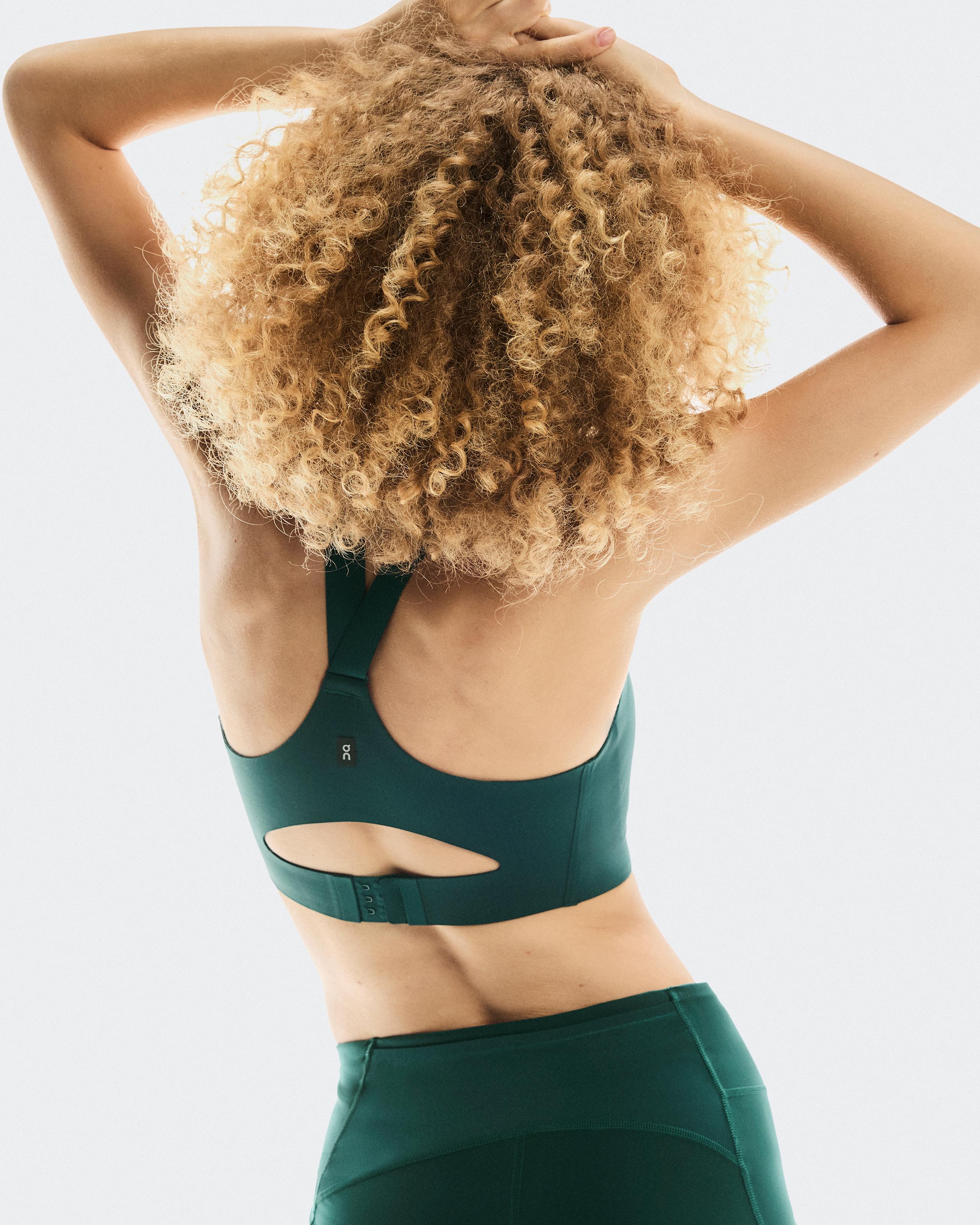 Спортивный бюстгальтер On Endurance Bra Zip, Spirulina — фото 6