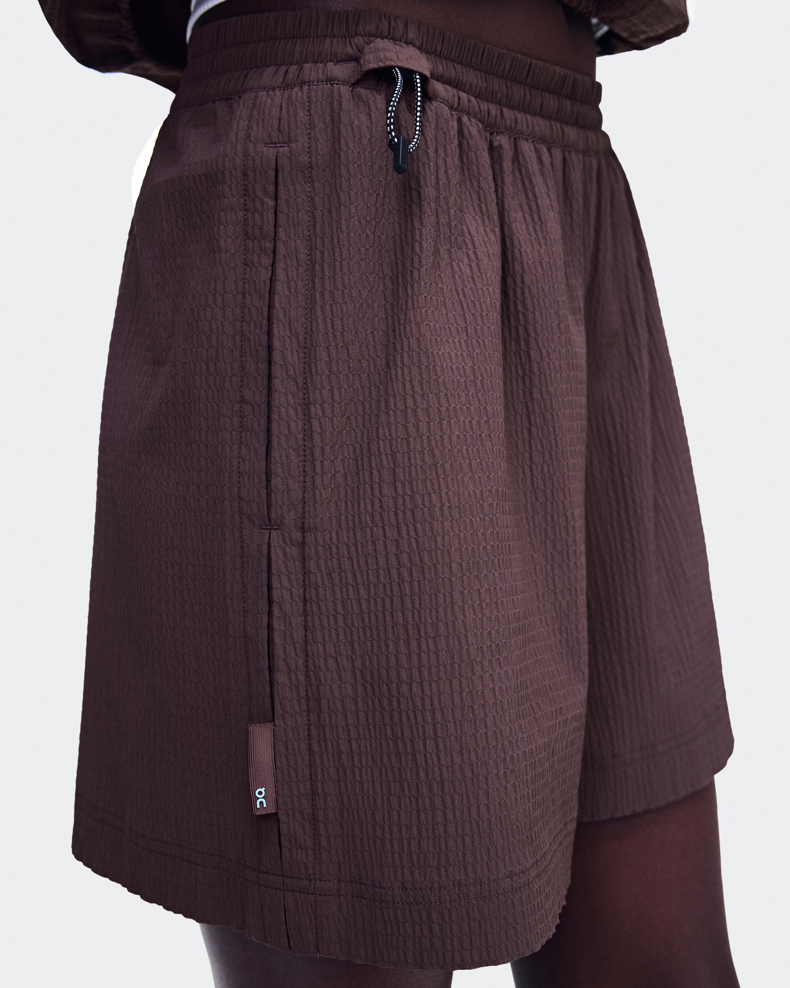 Женские шорты On Courtside Shorts Eaze, Mulberry — фото 4