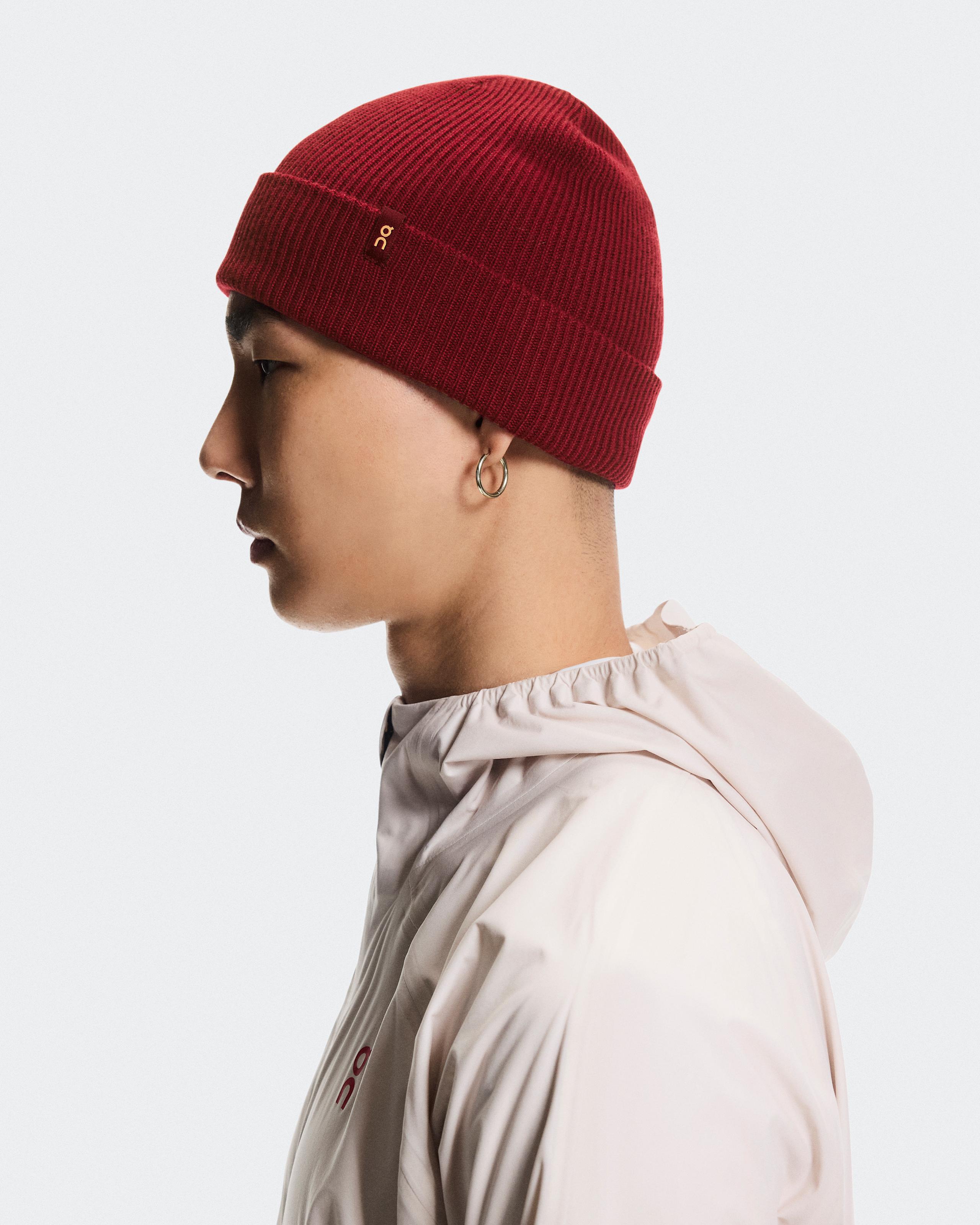 Шапка Merino Beanie Year of the Horse, сиена — фото 3