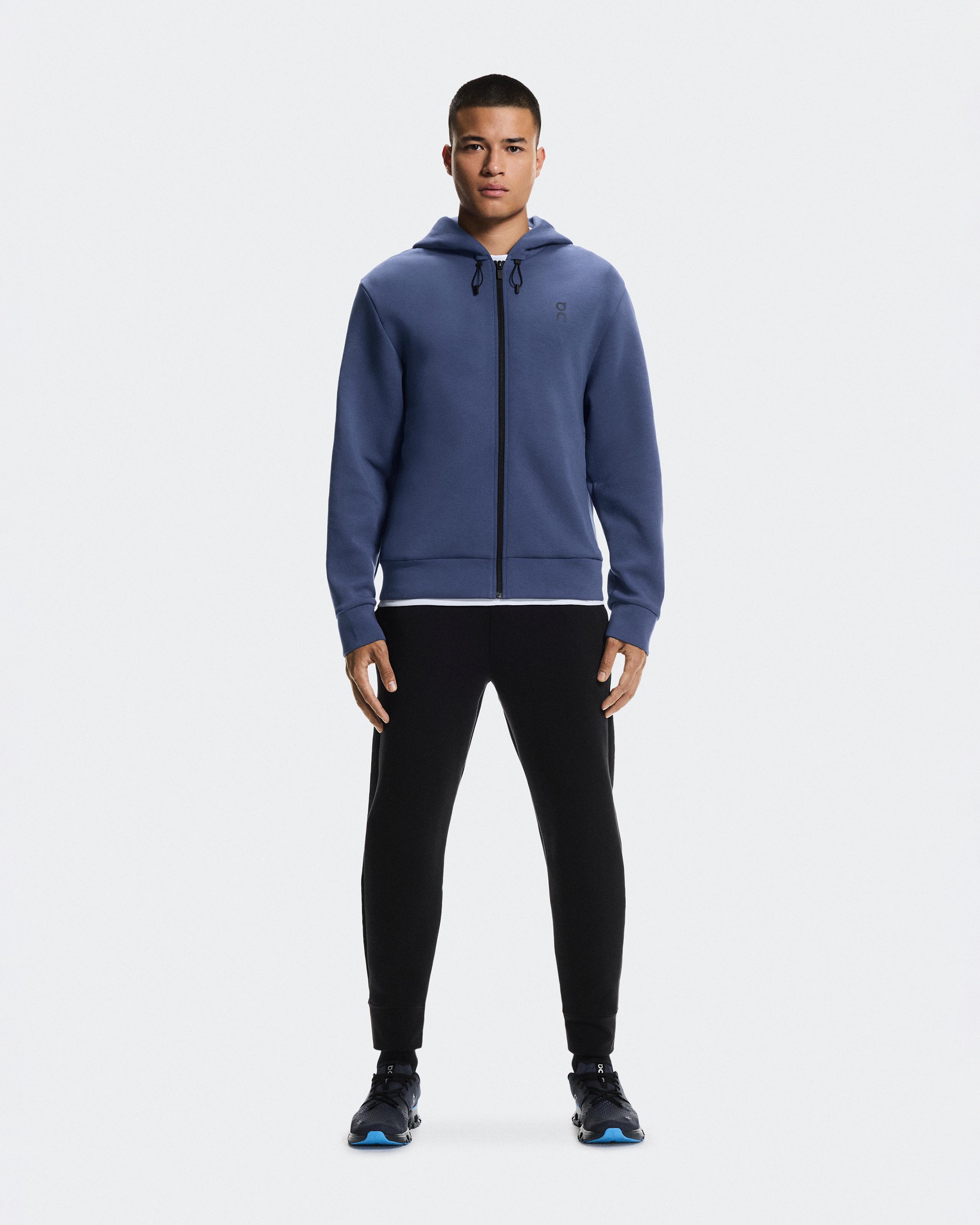 Focus Tech Zip Hoodie Acai